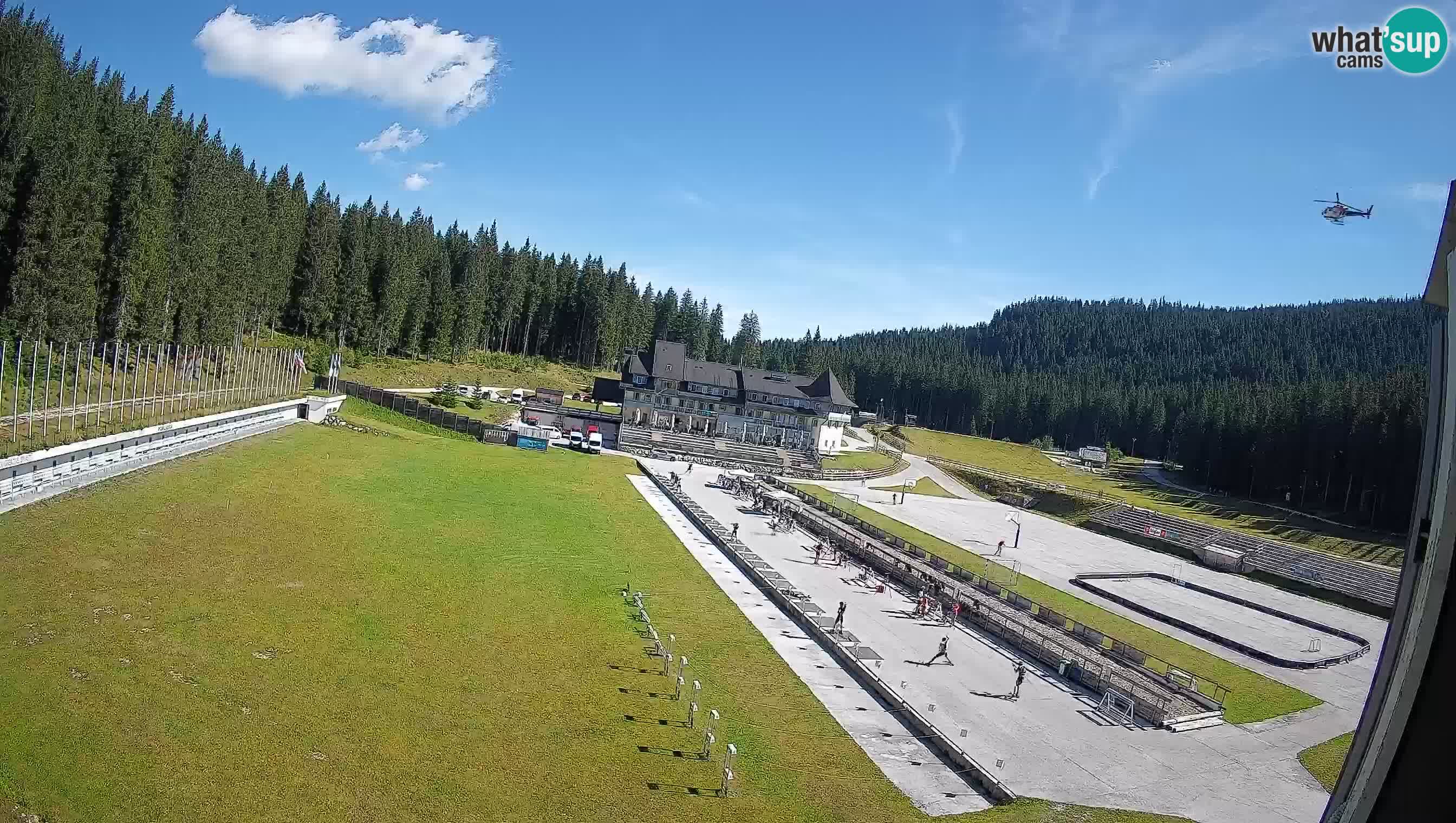 Webcam Pokljuka – Estadio de Biatlón de Rudno Polje