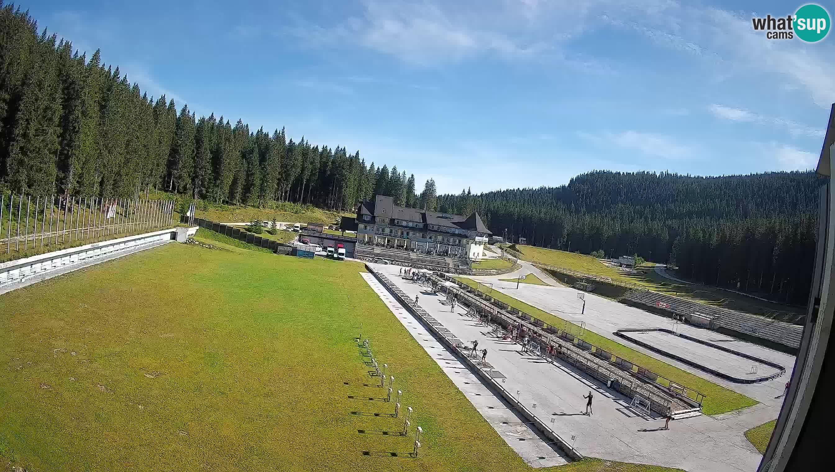 Webcam Pokljuka – Stade de biathlon de Rudno Polje