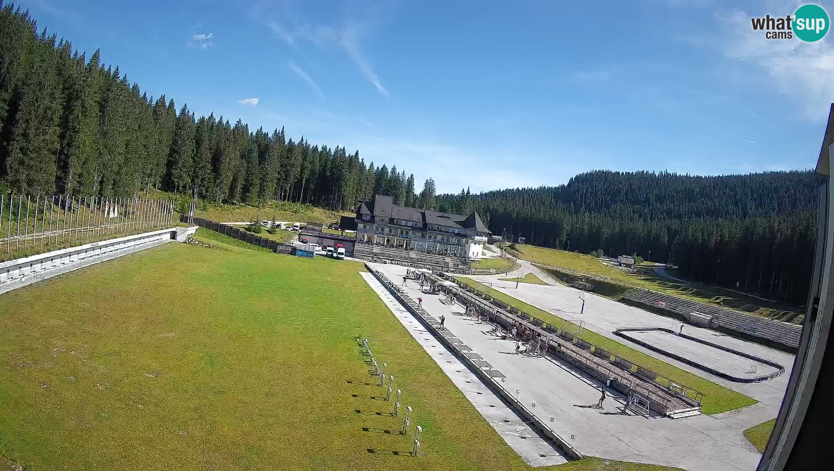 Webcam Pokljuka – Biathlon Stadium Live