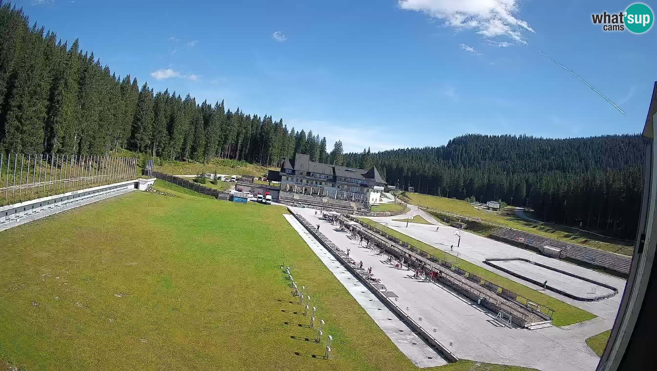 Webcam Pokljuka – Biathlon Stadium Live