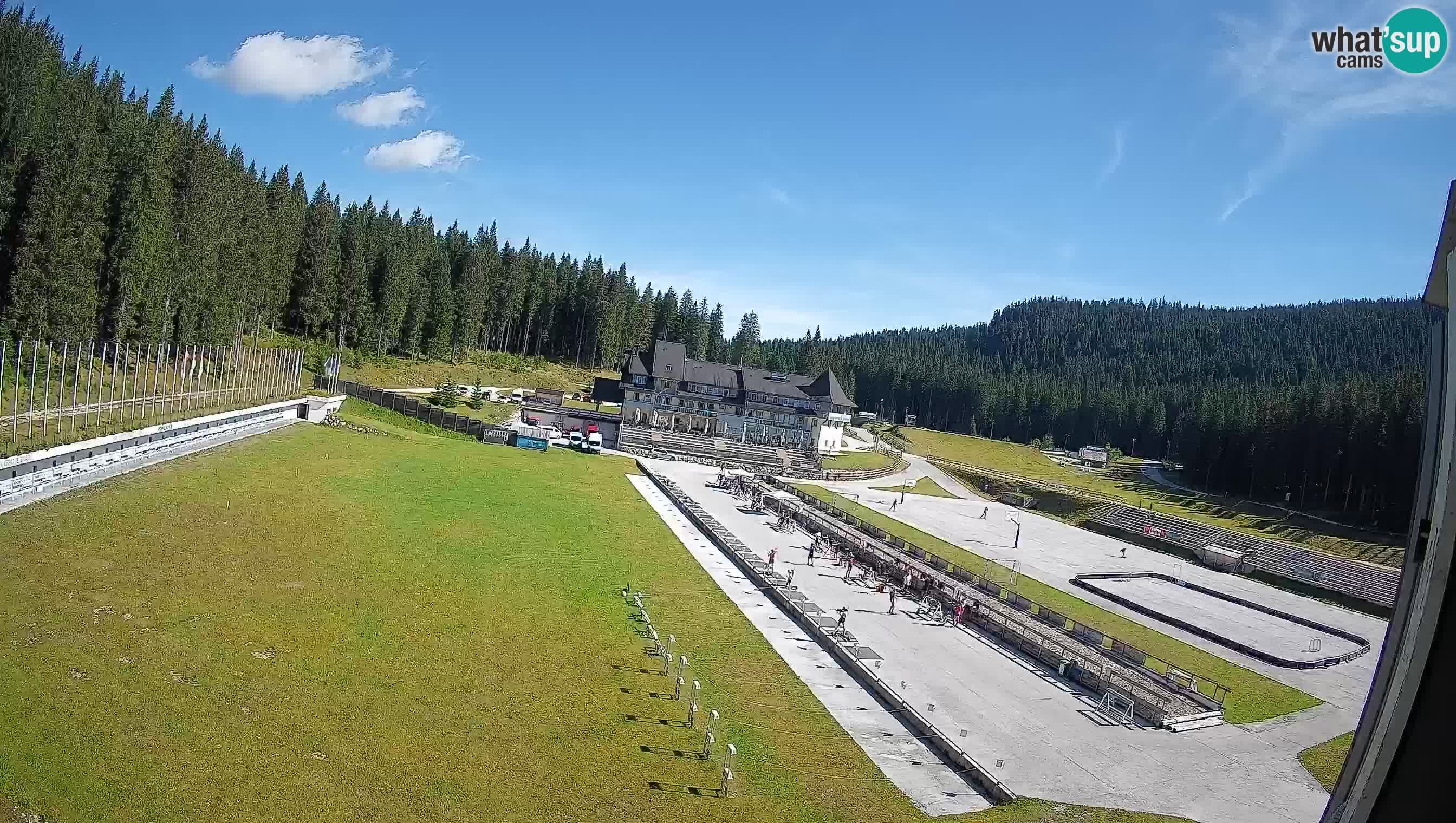 Webcam Pokljuka – Estadio de Biatlón de Rudno Polje