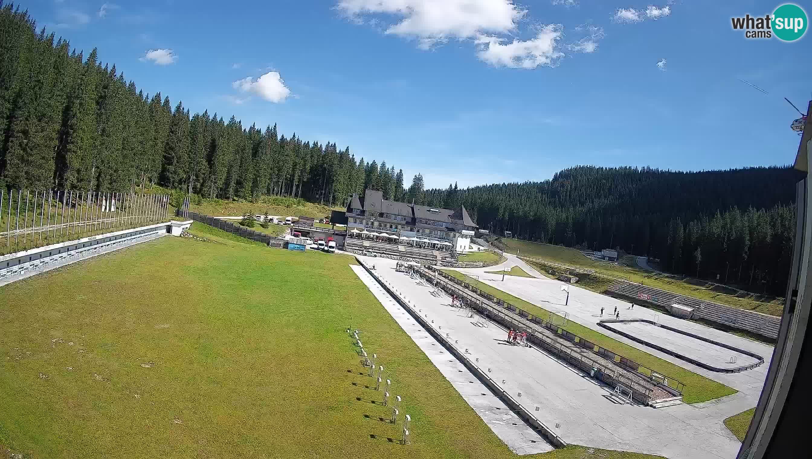 Webcam Pokljuka – Biathlon-Stadion Rudno Polje