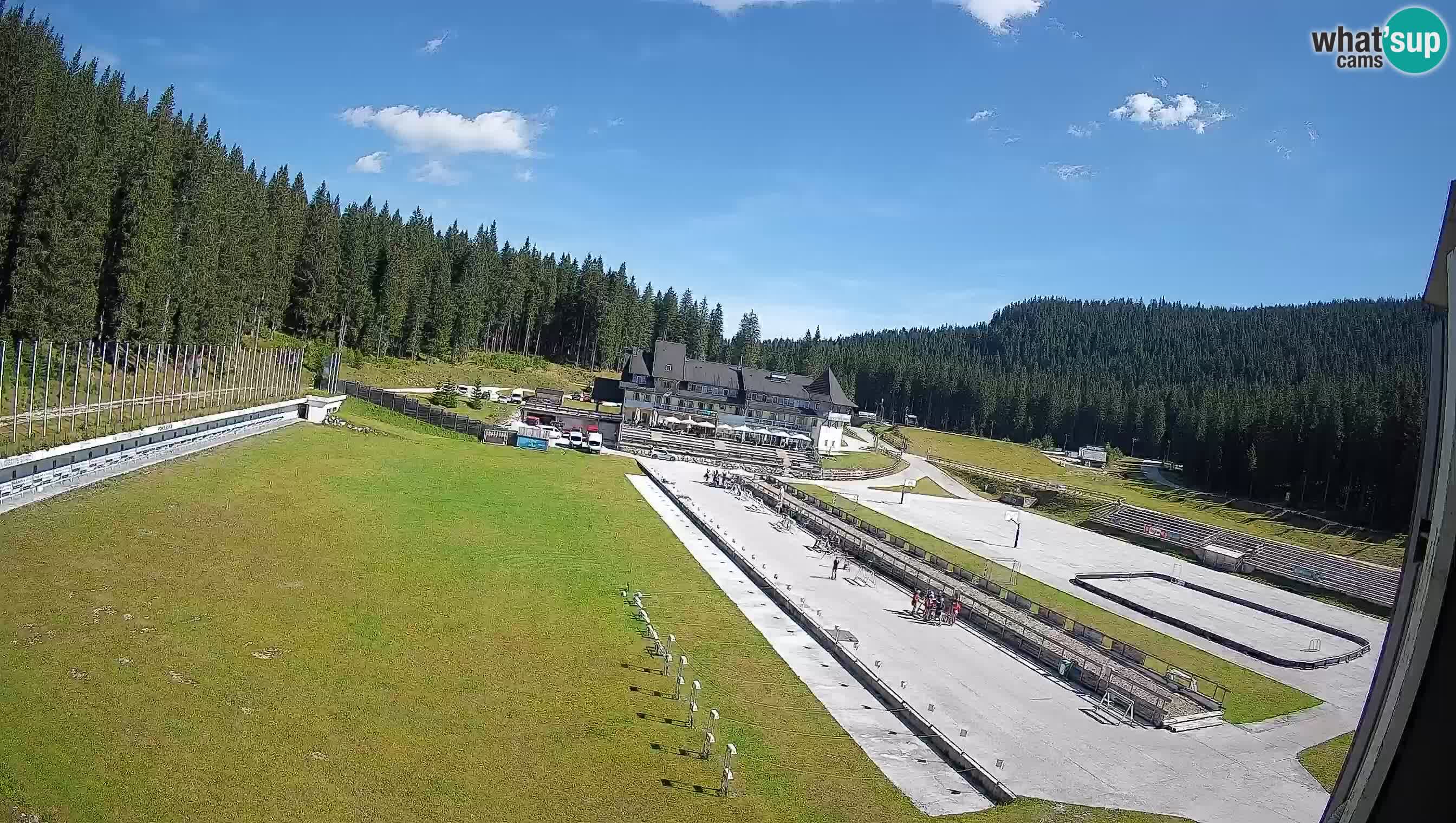 Webcam Pokljuka – Estadio de Biatlón de Rudno Polje