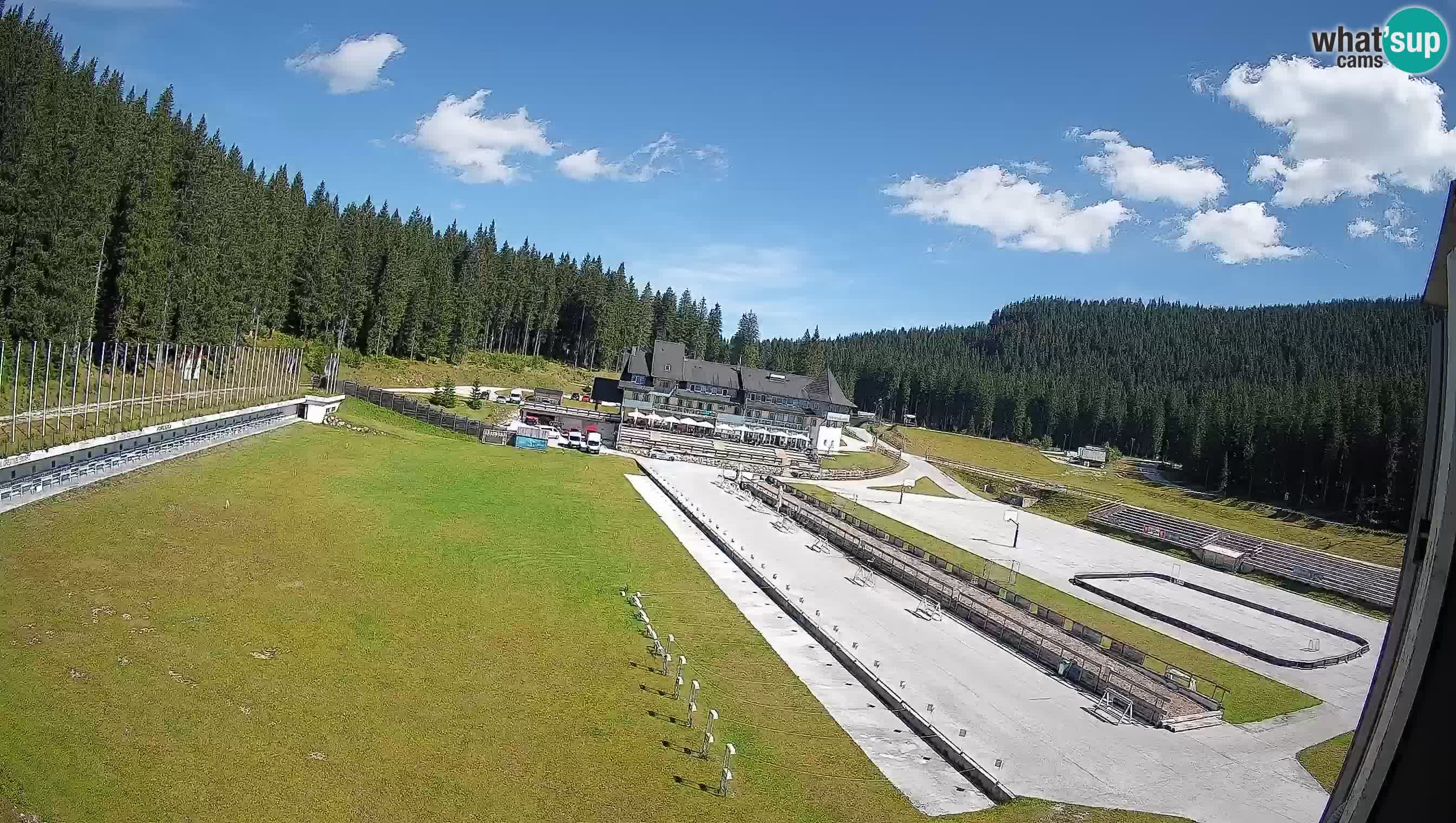 Webcam Pokljuka – Estadio de Biatlón de Rudno Polje