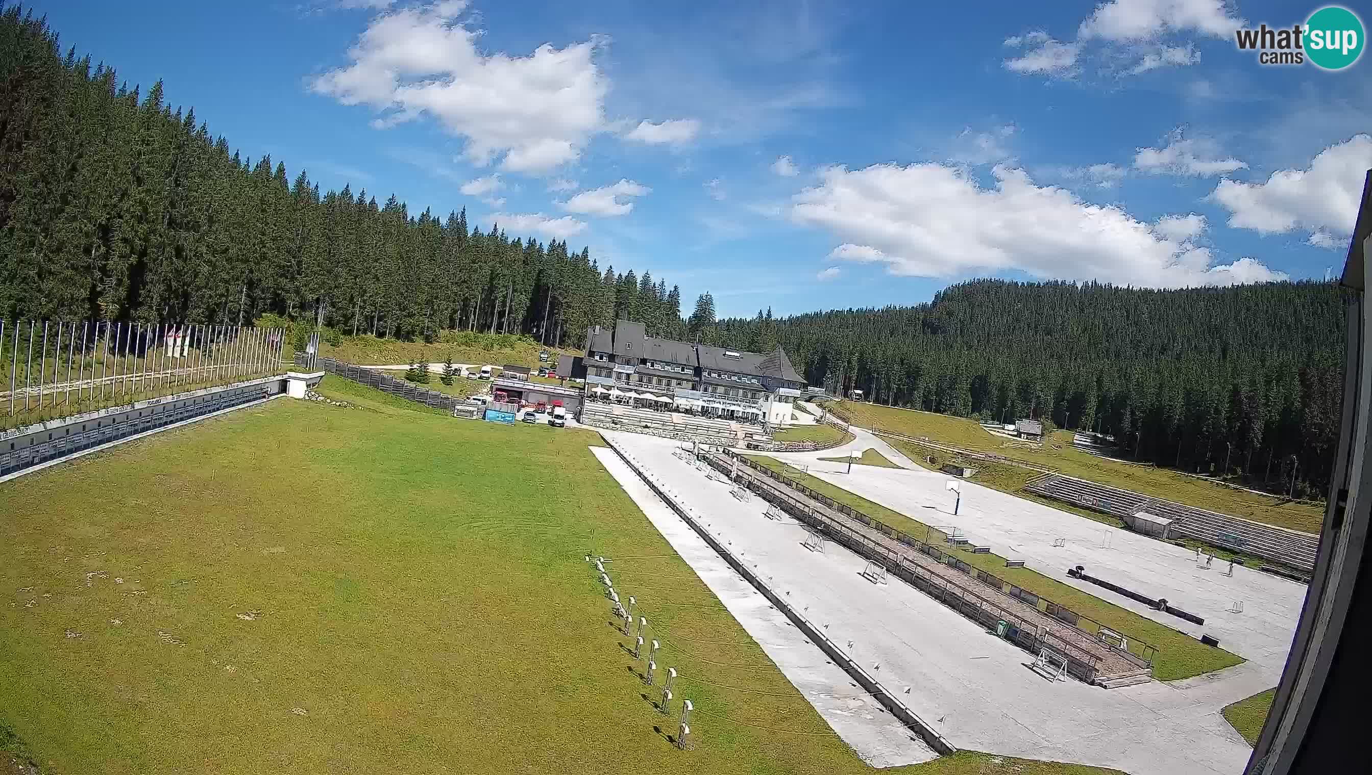 Webcam Pokljuka – Estadio de Biatlón de Rudno Polje
