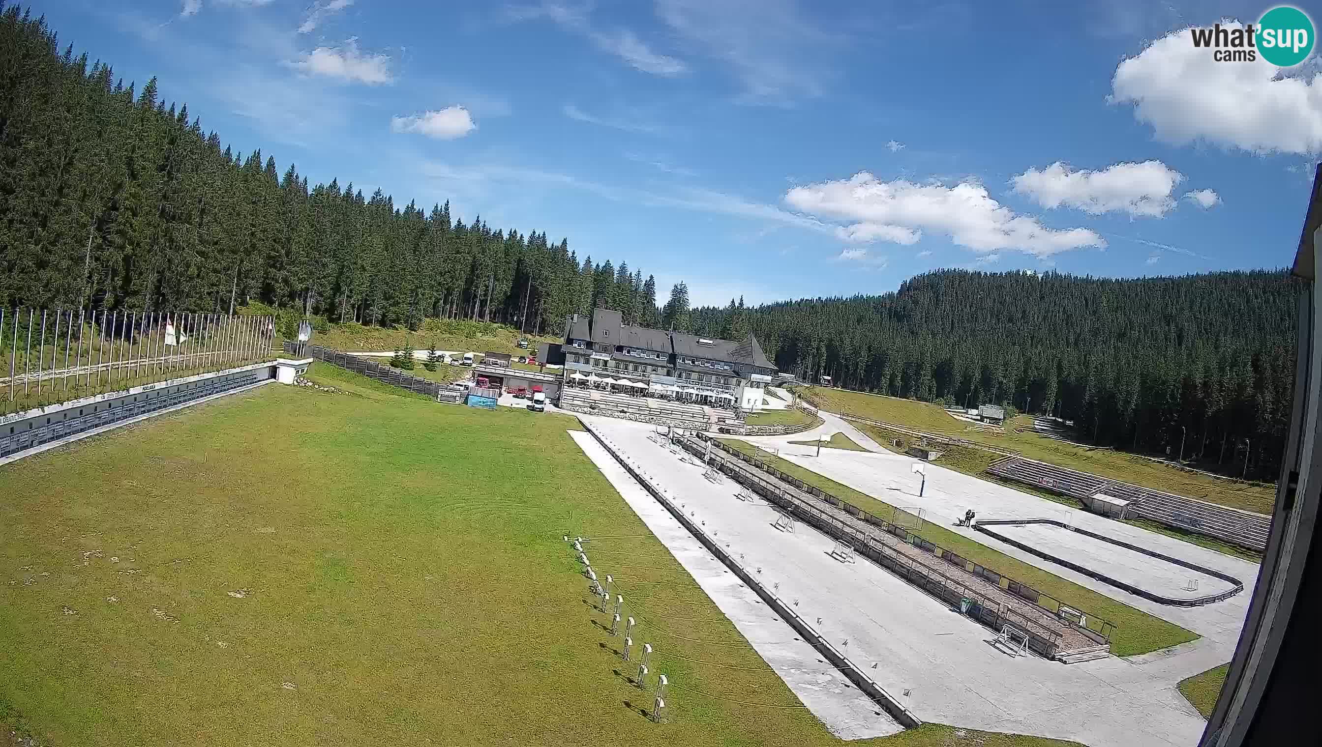 Webcam Pokljuka – Estadio de Biatlón de Rudno Polje