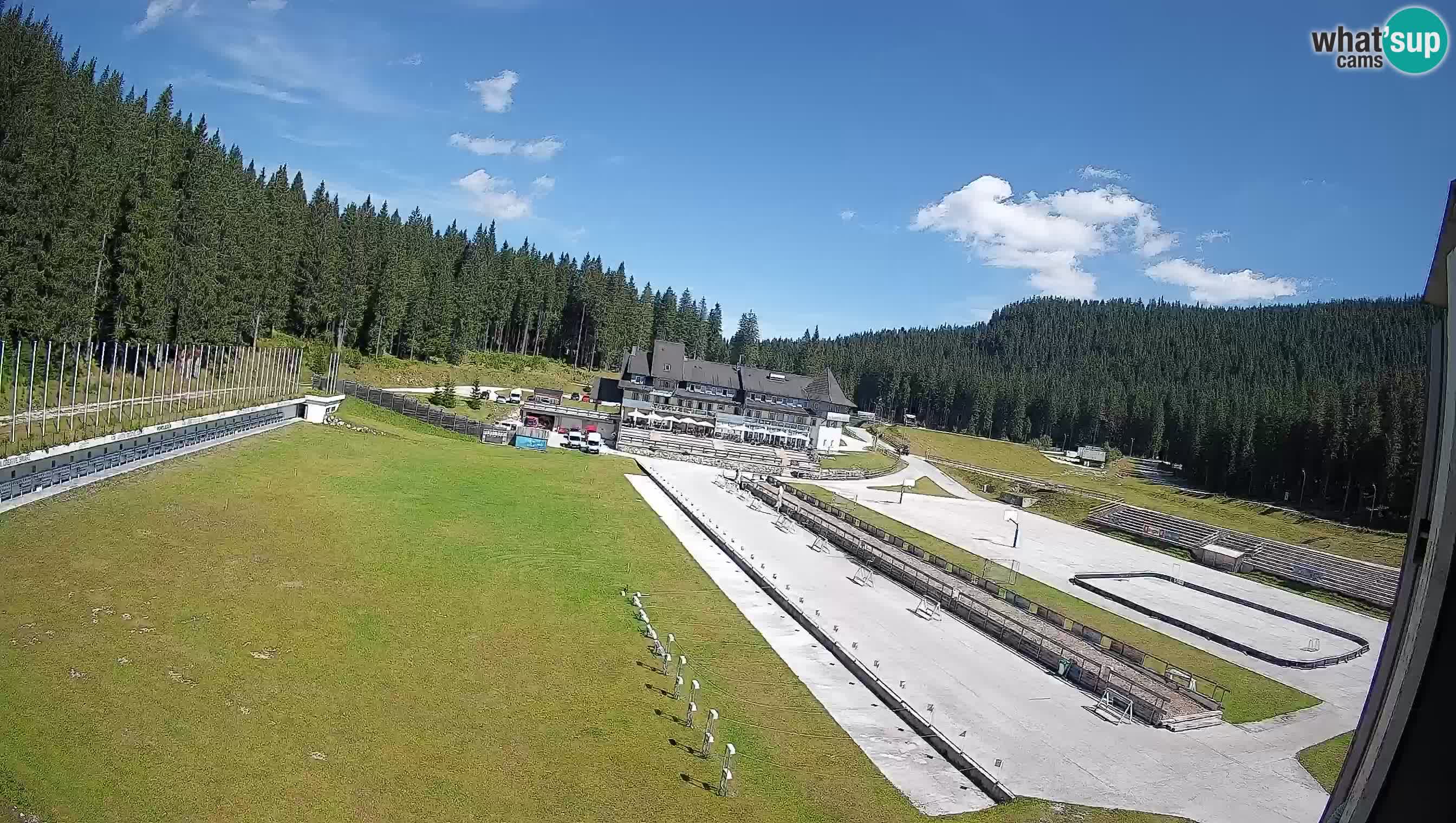 Webcam Pokljuka – Biathlon Stadium Live