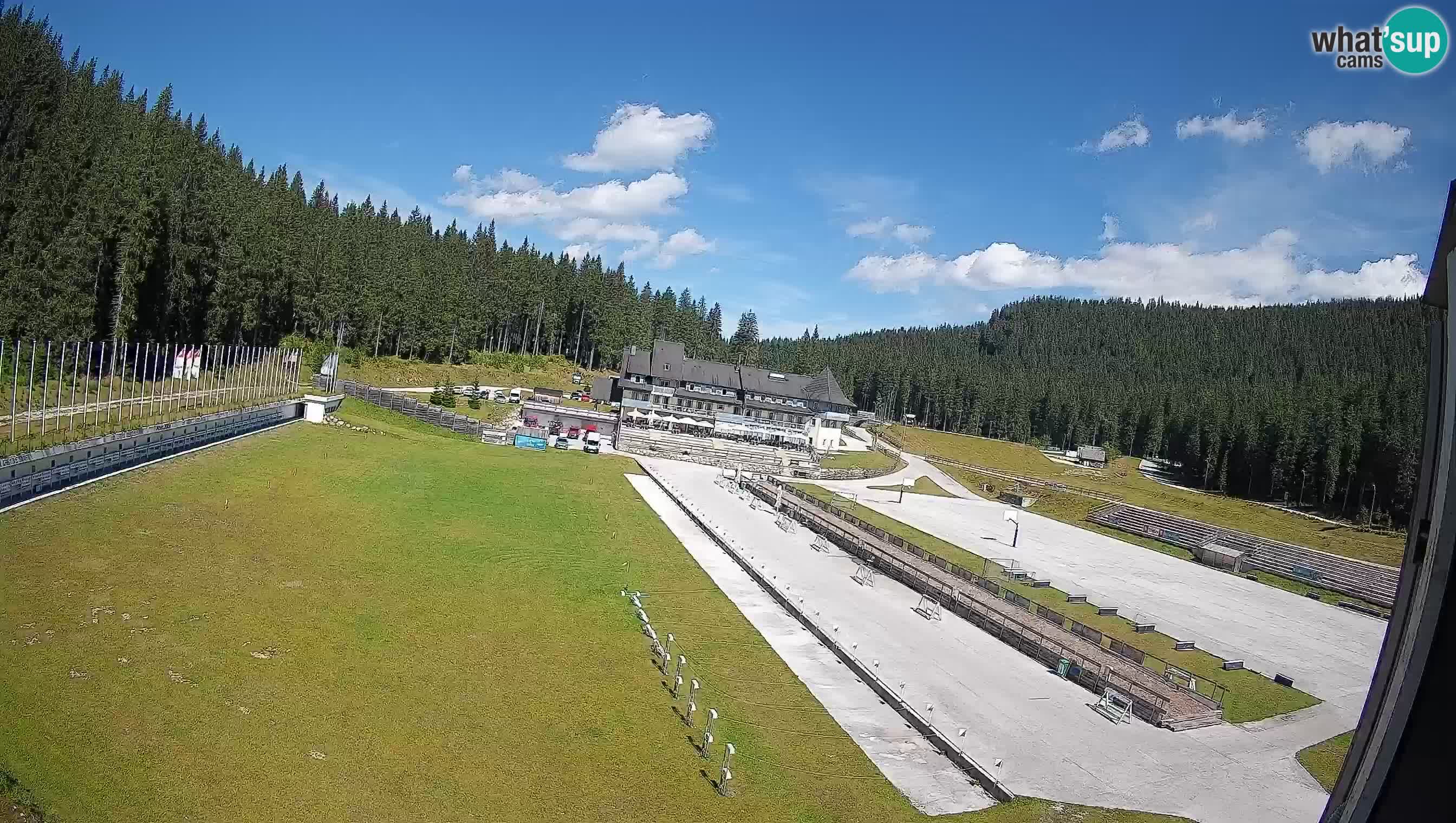 Webcam Pokljuka – Biathlon-Stadion Rudno Polje