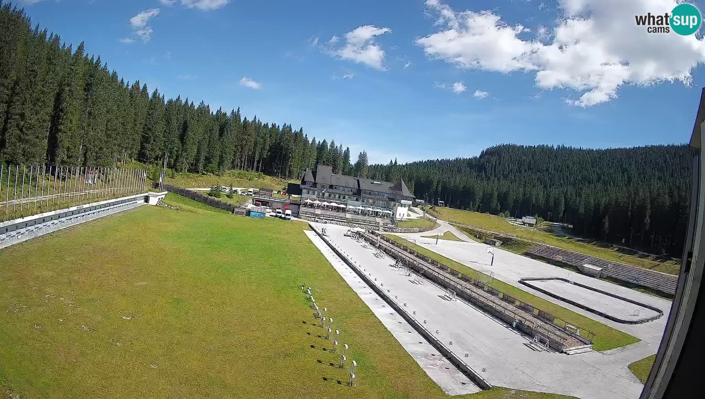 Webcam Pokljuka – Stade de biathlon de Rudno Polje