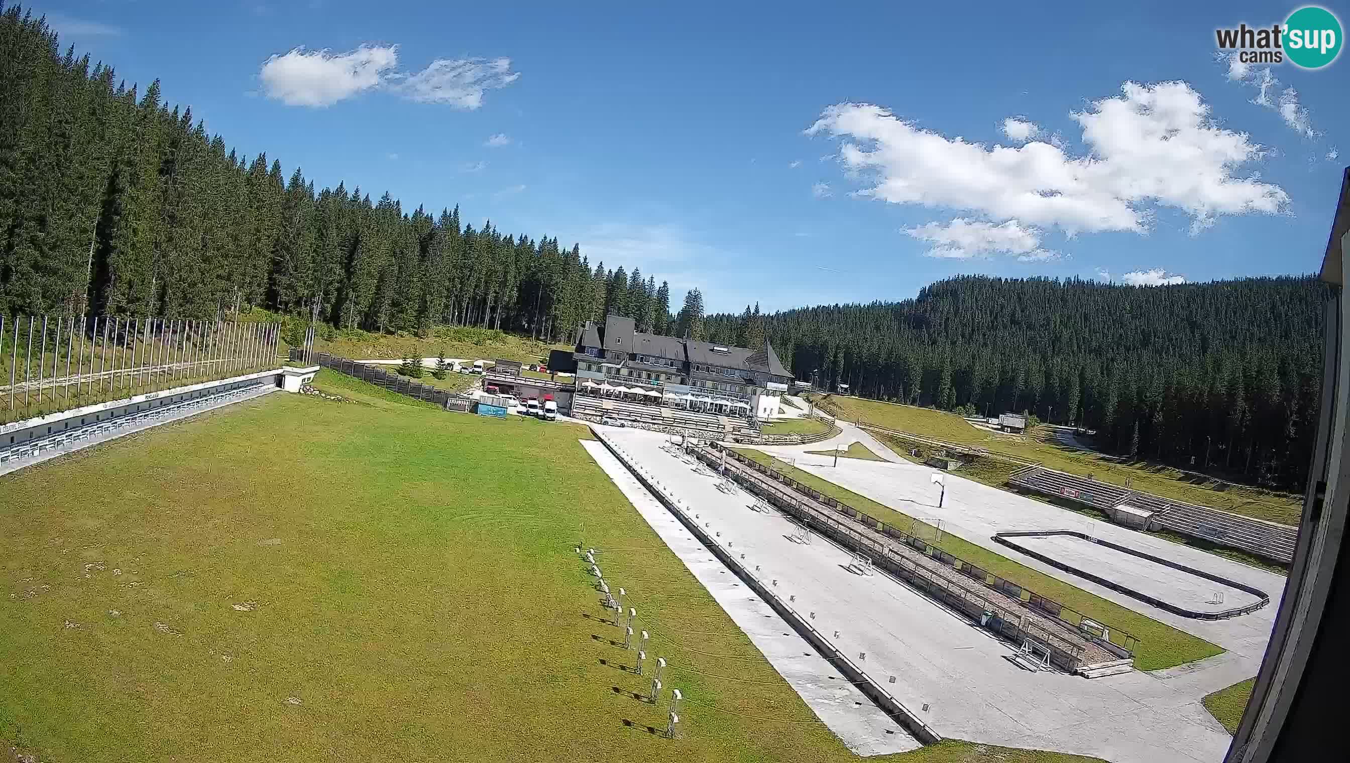 Webcam Pokljuka – Biathlon Stadium Live