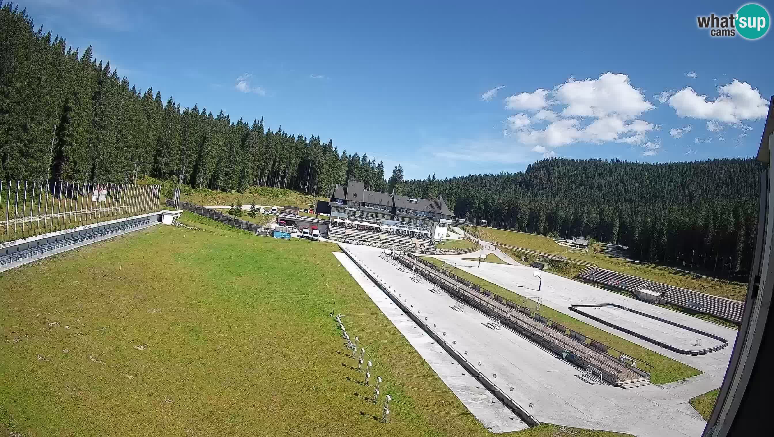 Webcam Pokljuka – Biathlon Stadium Live