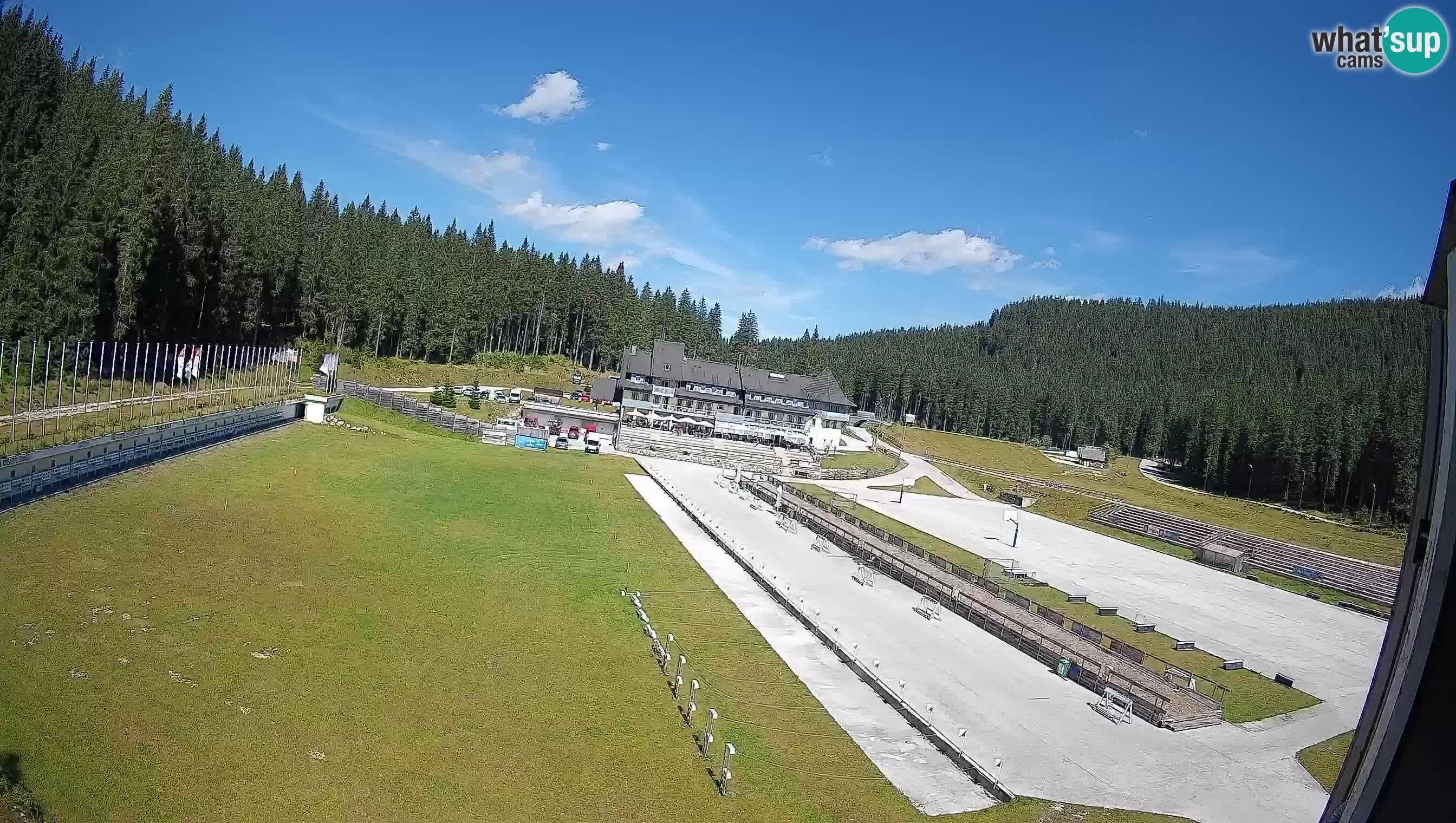 Webcam Pokljuka – Biathlon Stadium Live