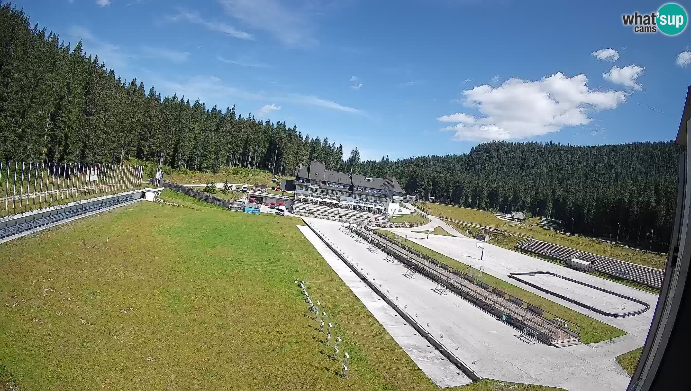 Webcam Pokljuka – Estadio de Biatlón de Rudno Polje