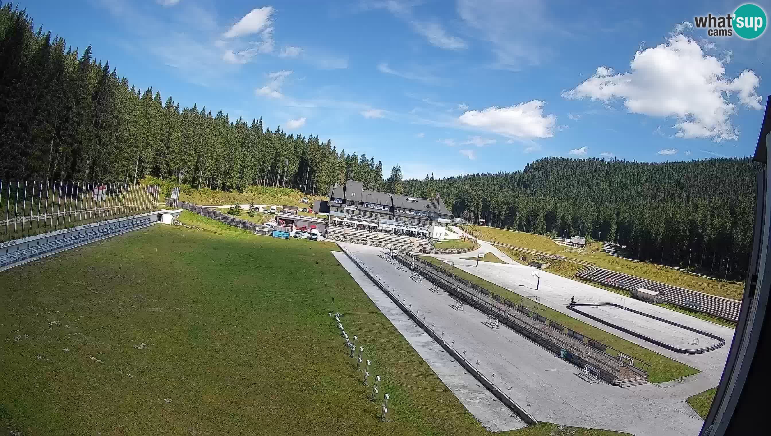 Webcam Pokljuka – Stade de biathlon de Rudno Polje
