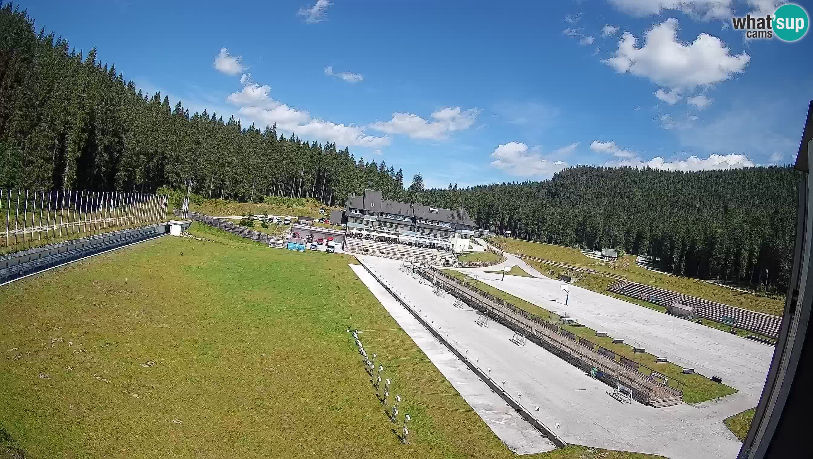 Webcam Pokljuka – Biathlon Stadium Live