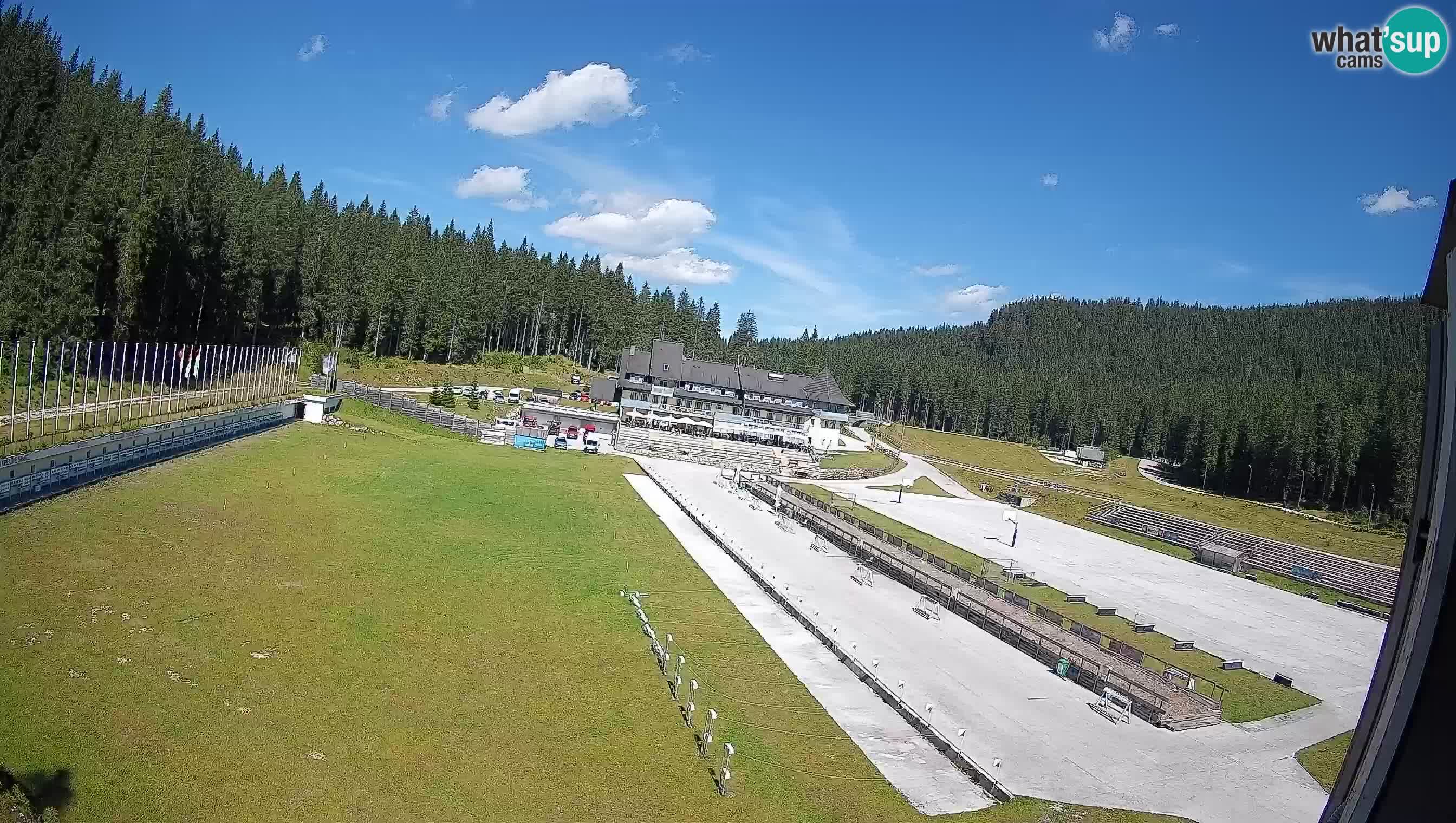 Webcam Pokljuka – Biathlon Stadium Live
