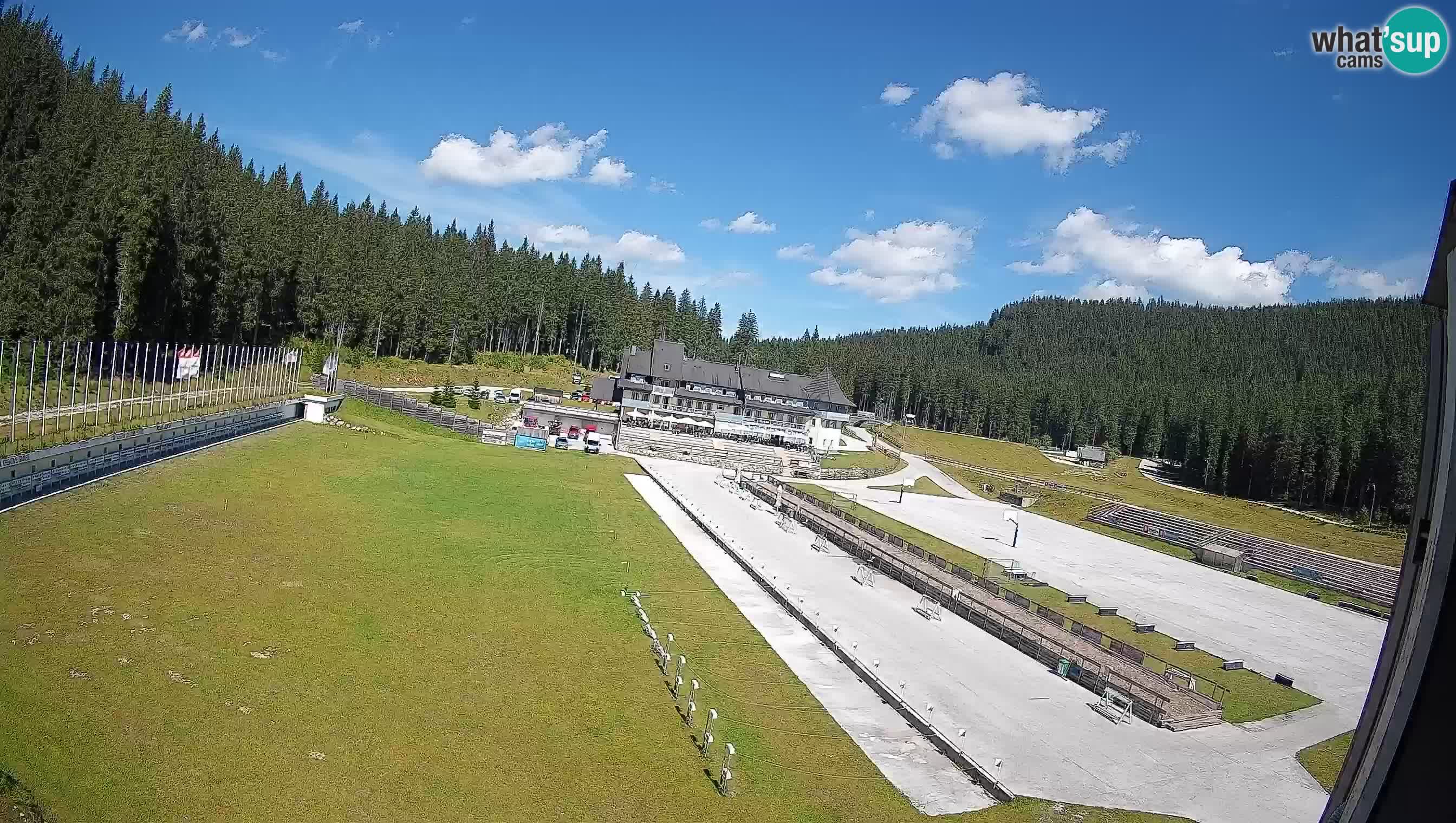 Webcam Pokljuka – Estadio de Biatlón de Rudno Polje