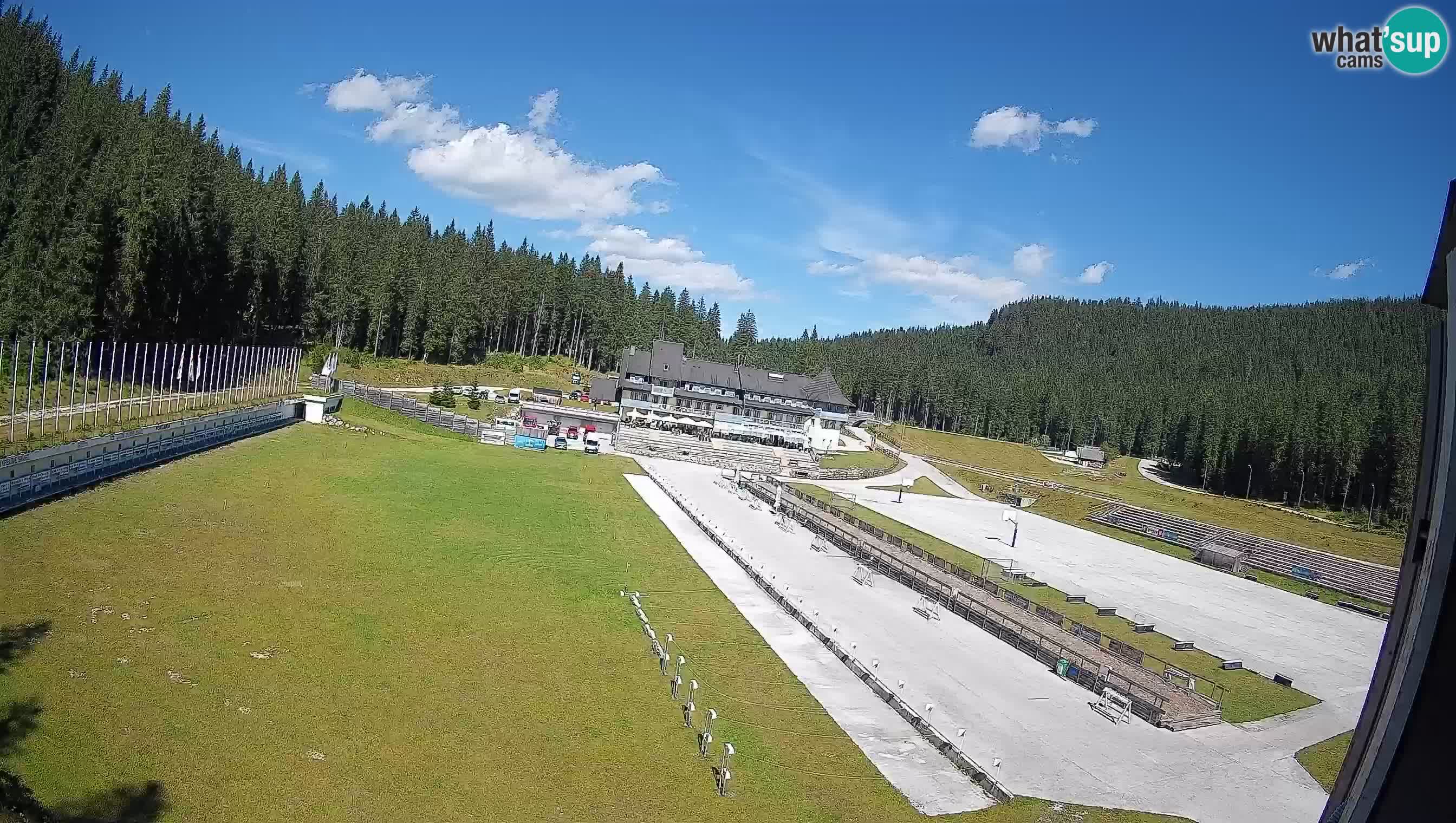 Webcam Pokljuka – Estadio de Biatlón de Rudno Polje