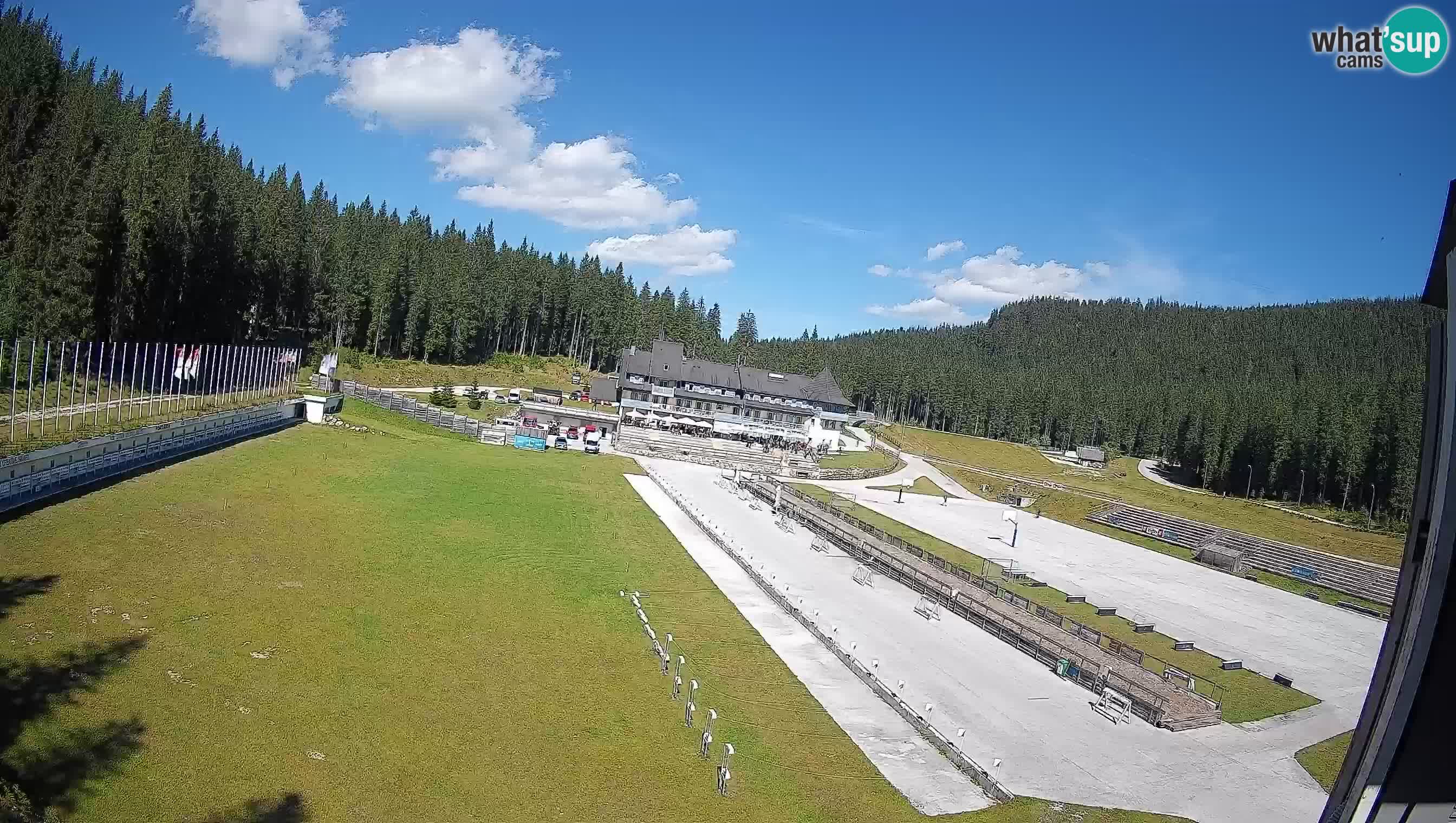 Webcam Pokljuka – Estadio de Biatlón de Rudno Polje