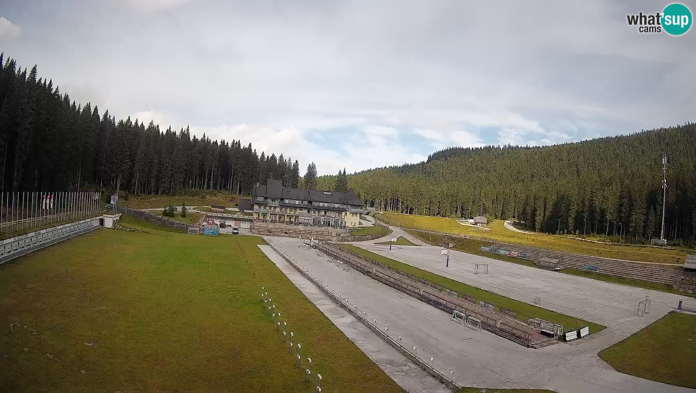 Webcam Pokljuka – Estadio de Biatlón de Rudno Polje