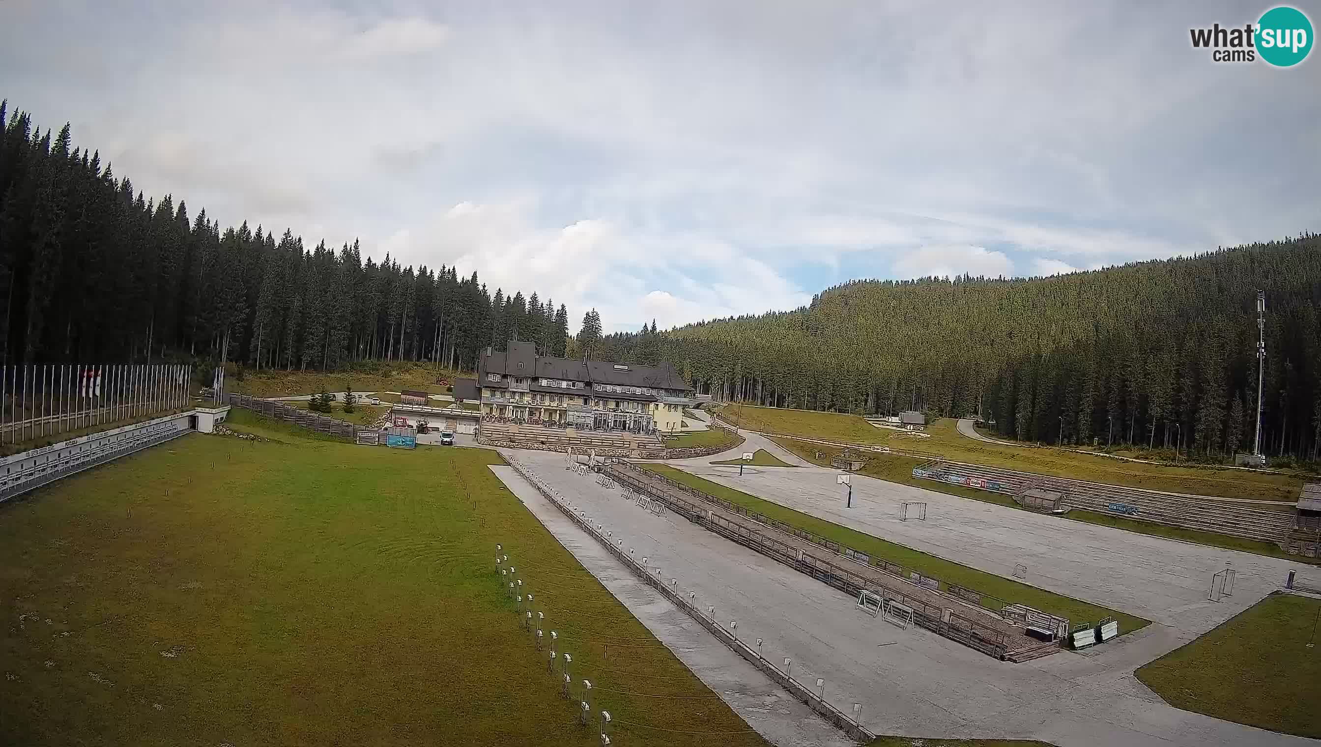 Webcam Pokljuka – Biathlon-Stadion Rudno Polje