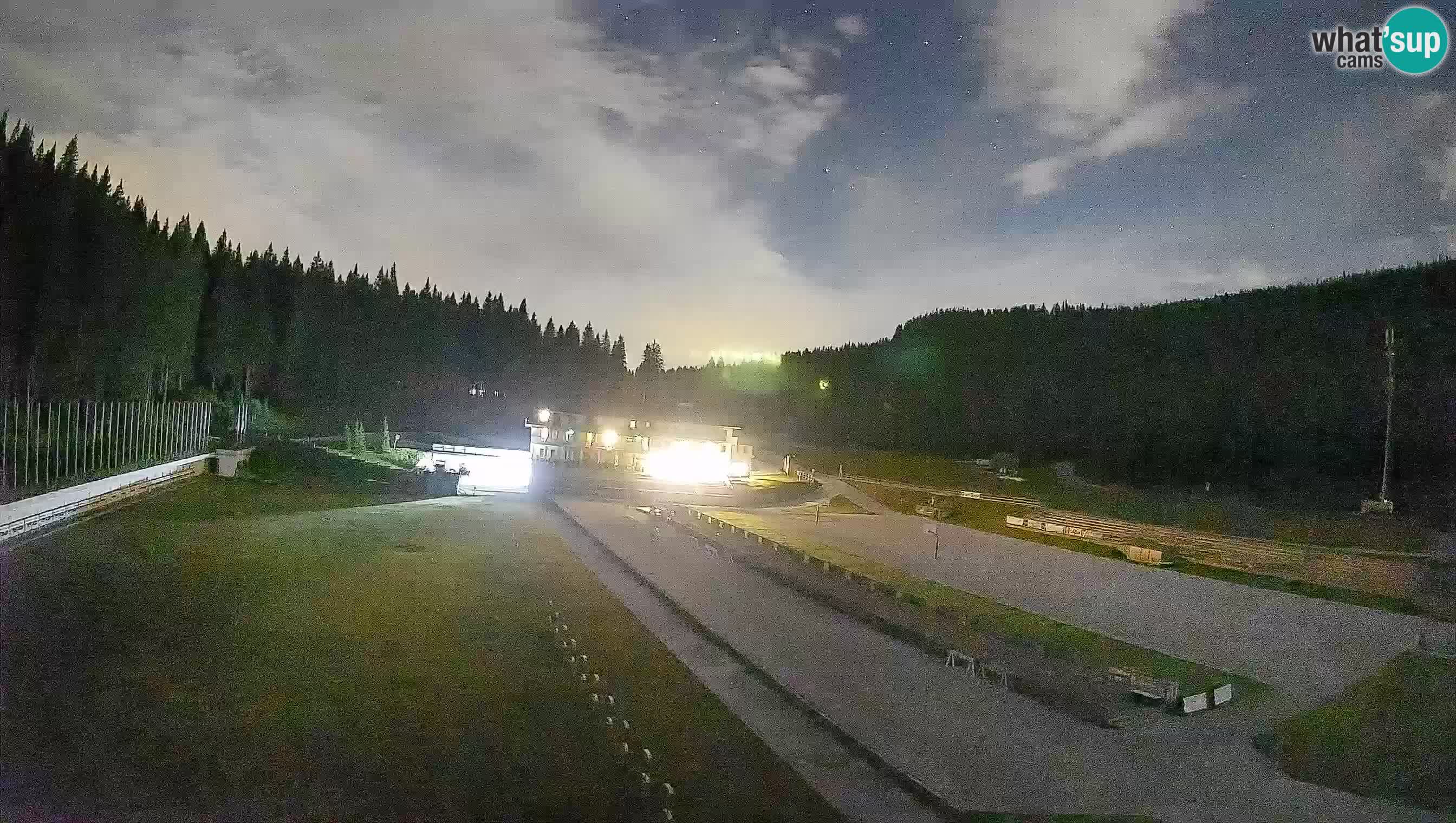 Web kamera Pokljuka – Biatlonski stadion Rudno Polje