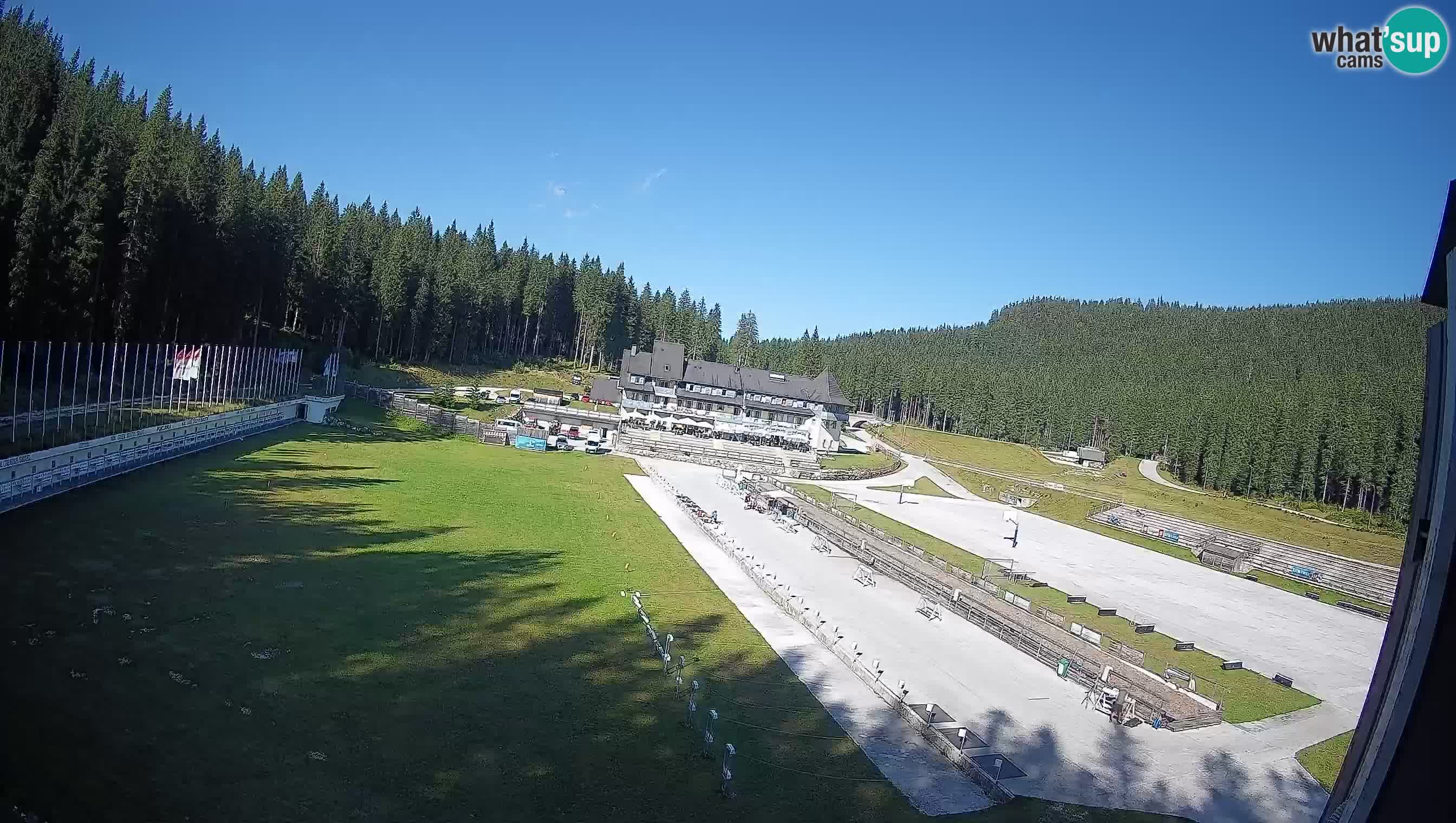 Webcam Pokljuka – Estadio de Biatlón de Rudno Polje