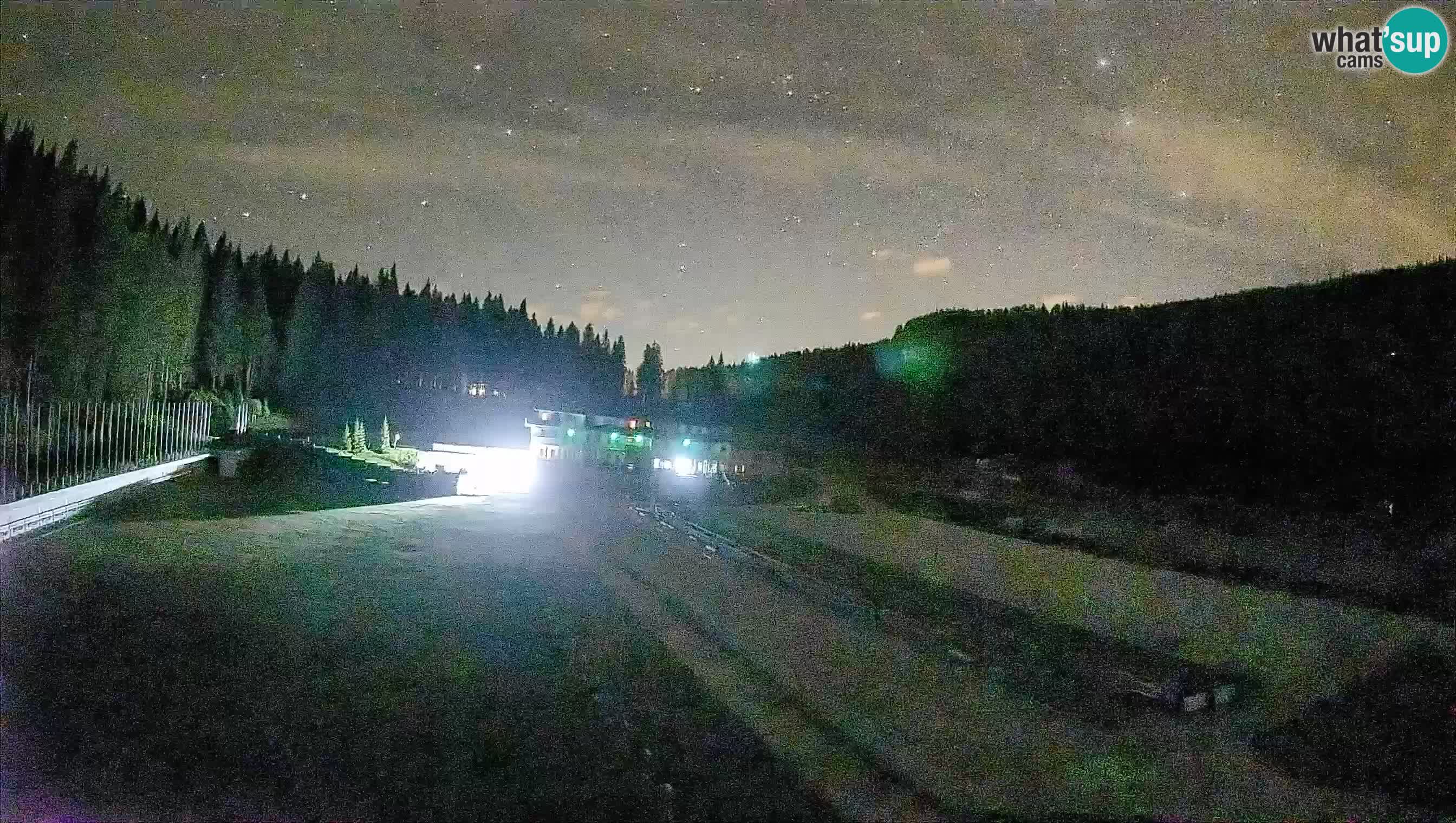 Webcam Pokljuka – Stade de biathlon de Rudno Polje
