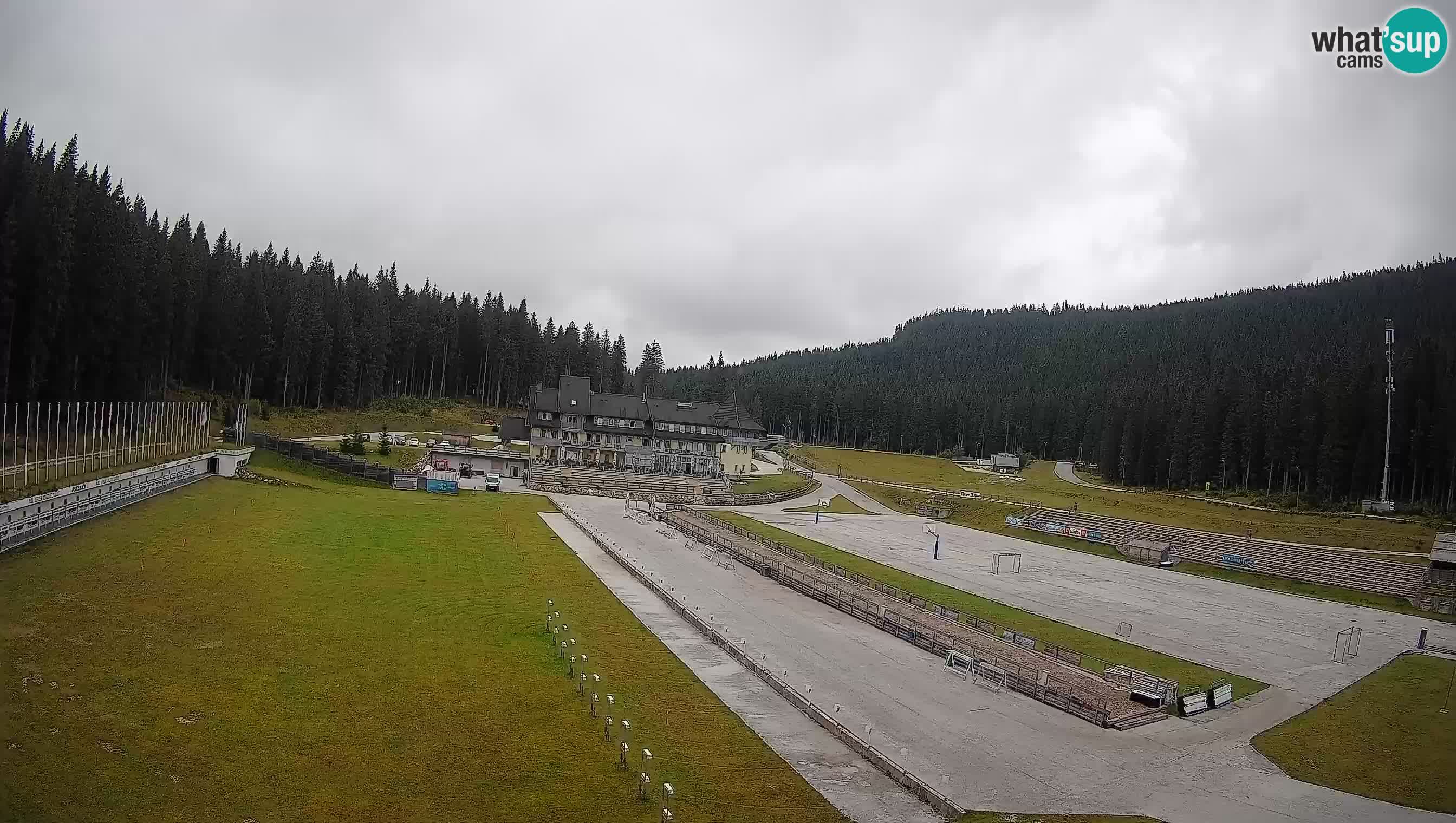 Webcam Pokljuka – Stade de biathlon de Rudno Polje
