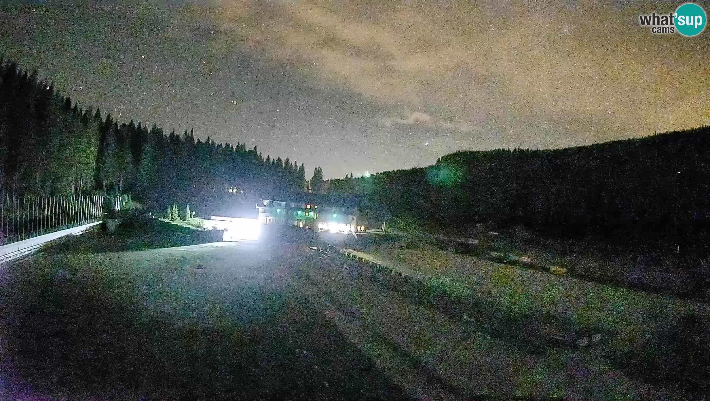 Webcam Pokljuka – Estadio de Biatlón de Rudno Polje