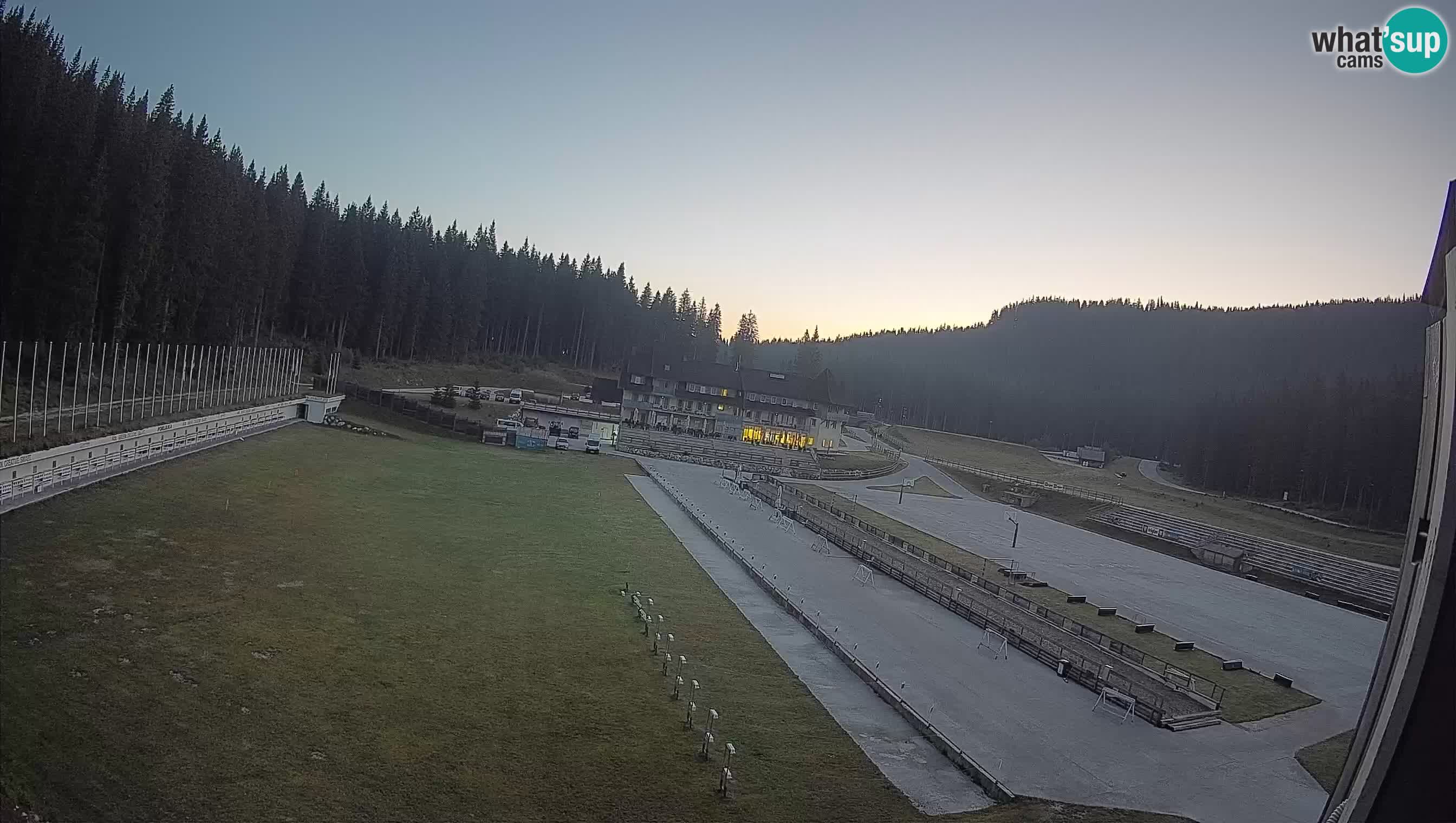 Webcam Pokljuka – Biathlon Stadium Live