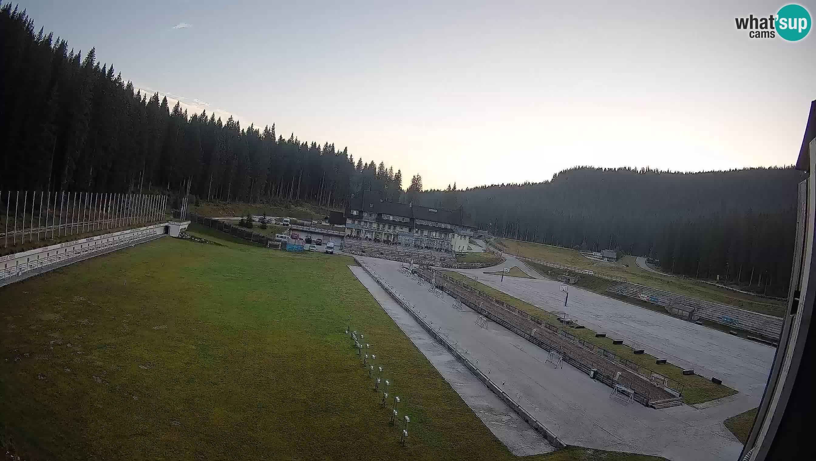 Webcam Pokljuka – Biathlon-Stadion Rudno Polje