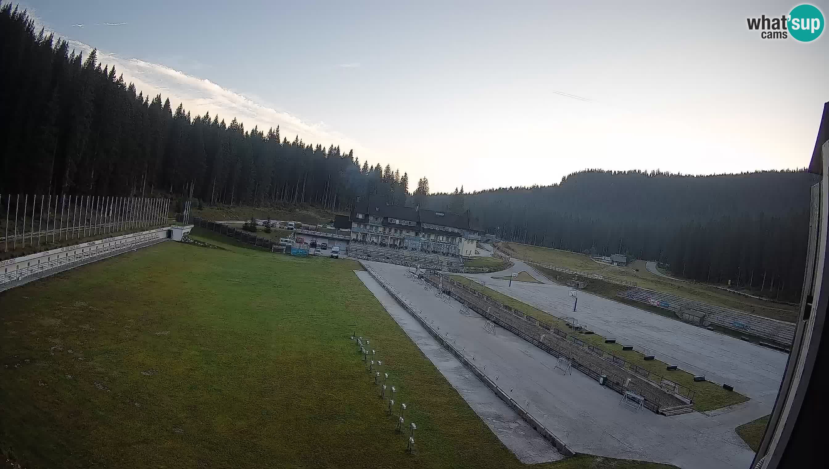 Webcam Pokljuka – Biathlon Stadium Live