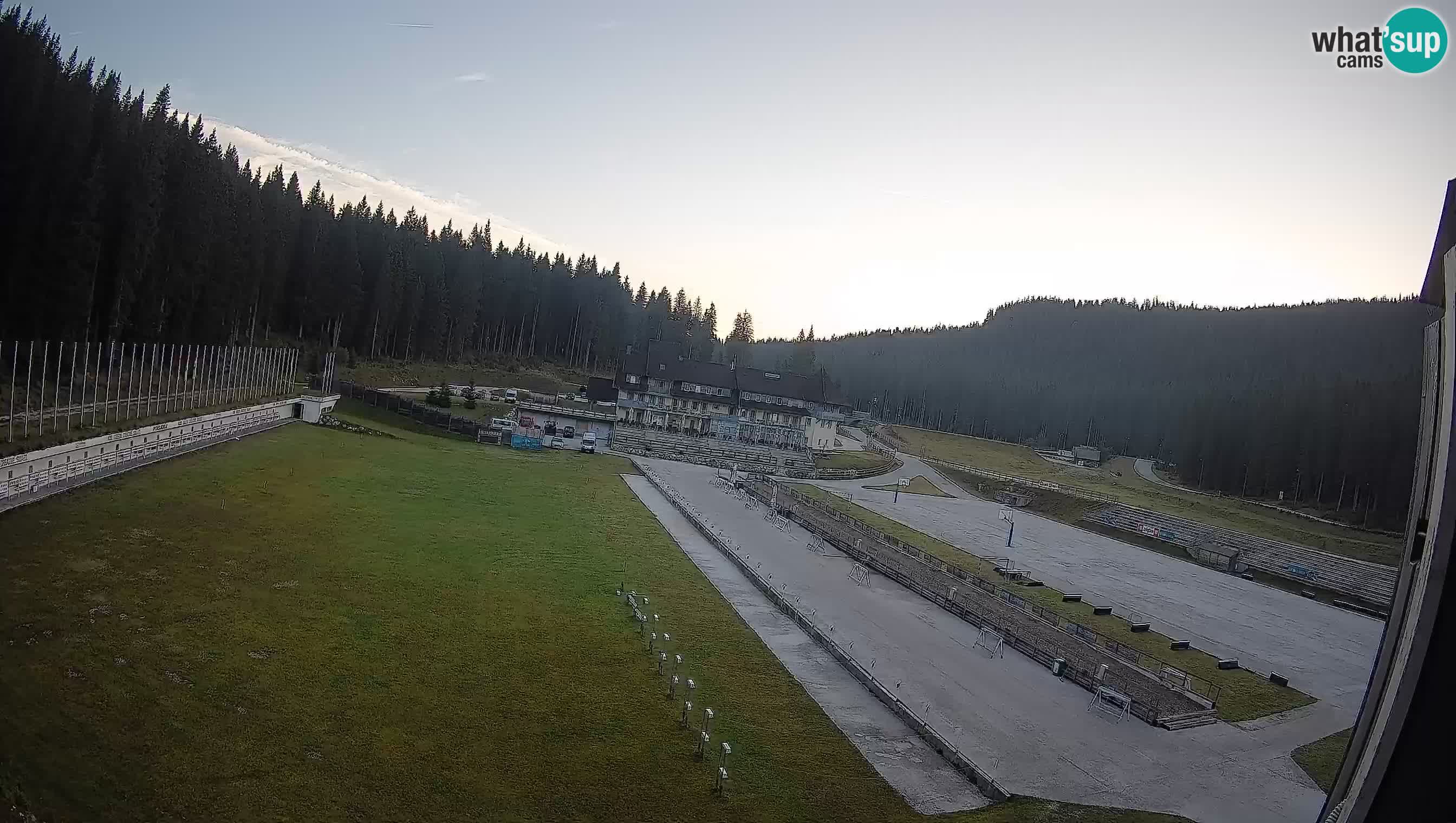 Webcam Pokljuka – Biathlon-Stadion Rudno Polje