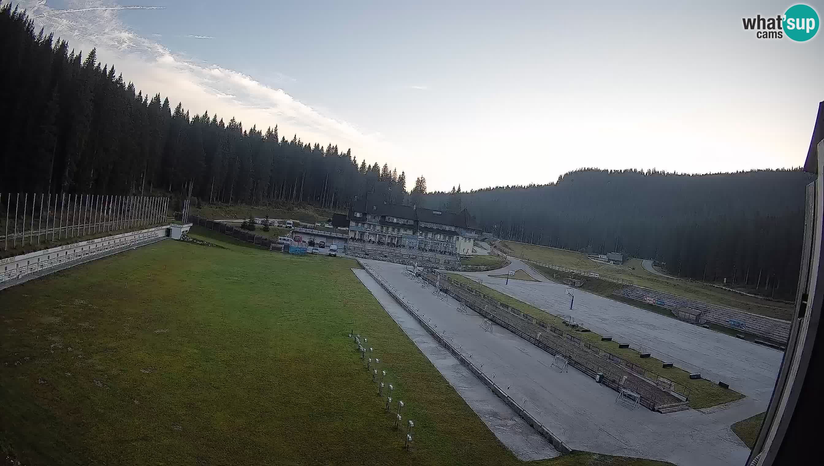 Webcam Pokljuka – Estadio de Biatlón de Rudno Polje