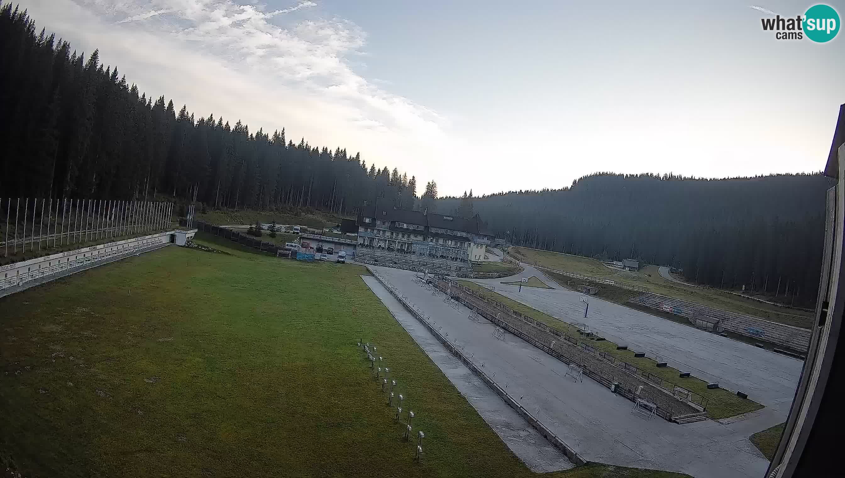 Webcam Pokljuka – Biathlon Stadium Live