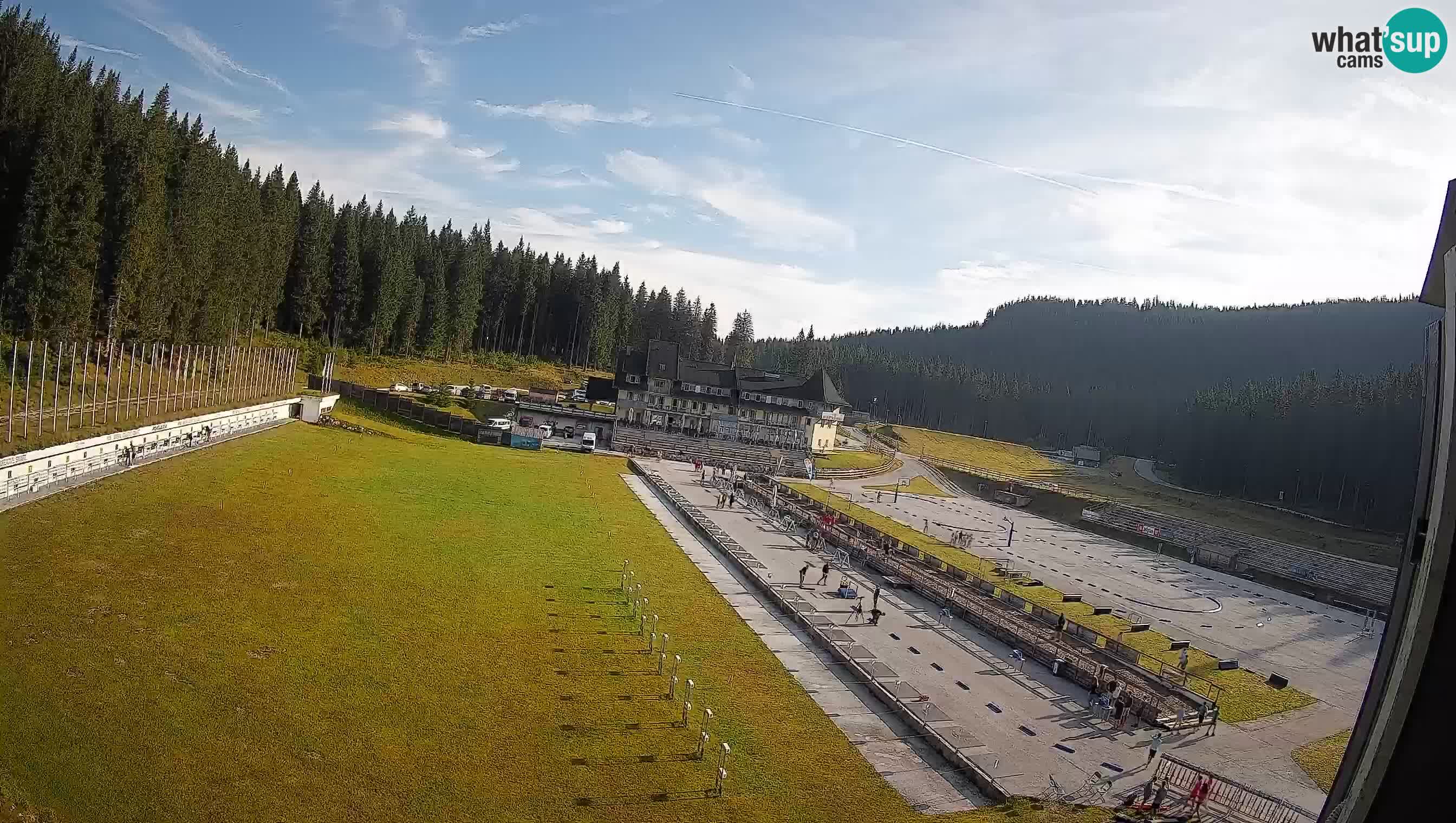 Webcam Pokljuka – Biathlon-Stadion Rudno Polje