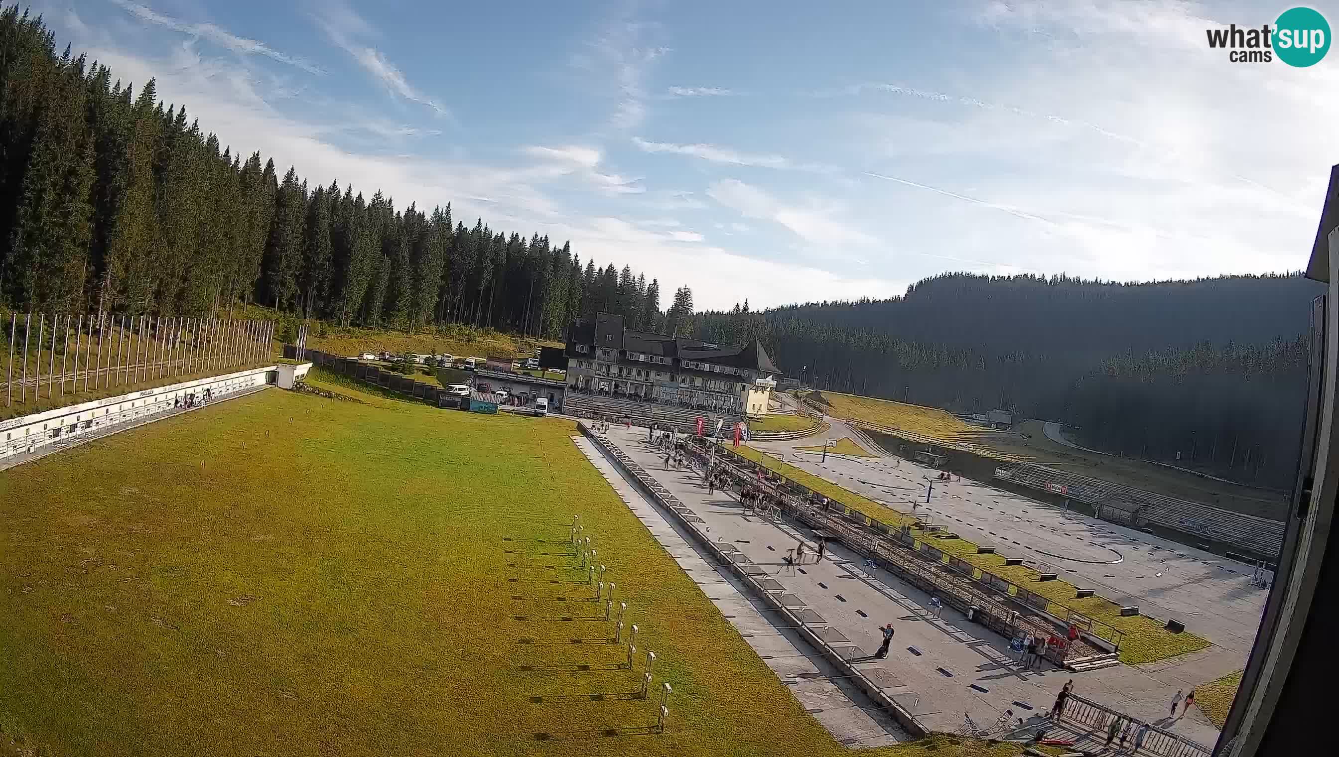 Webcam Pokljuka – Stade de biathlon de Rudno Polje