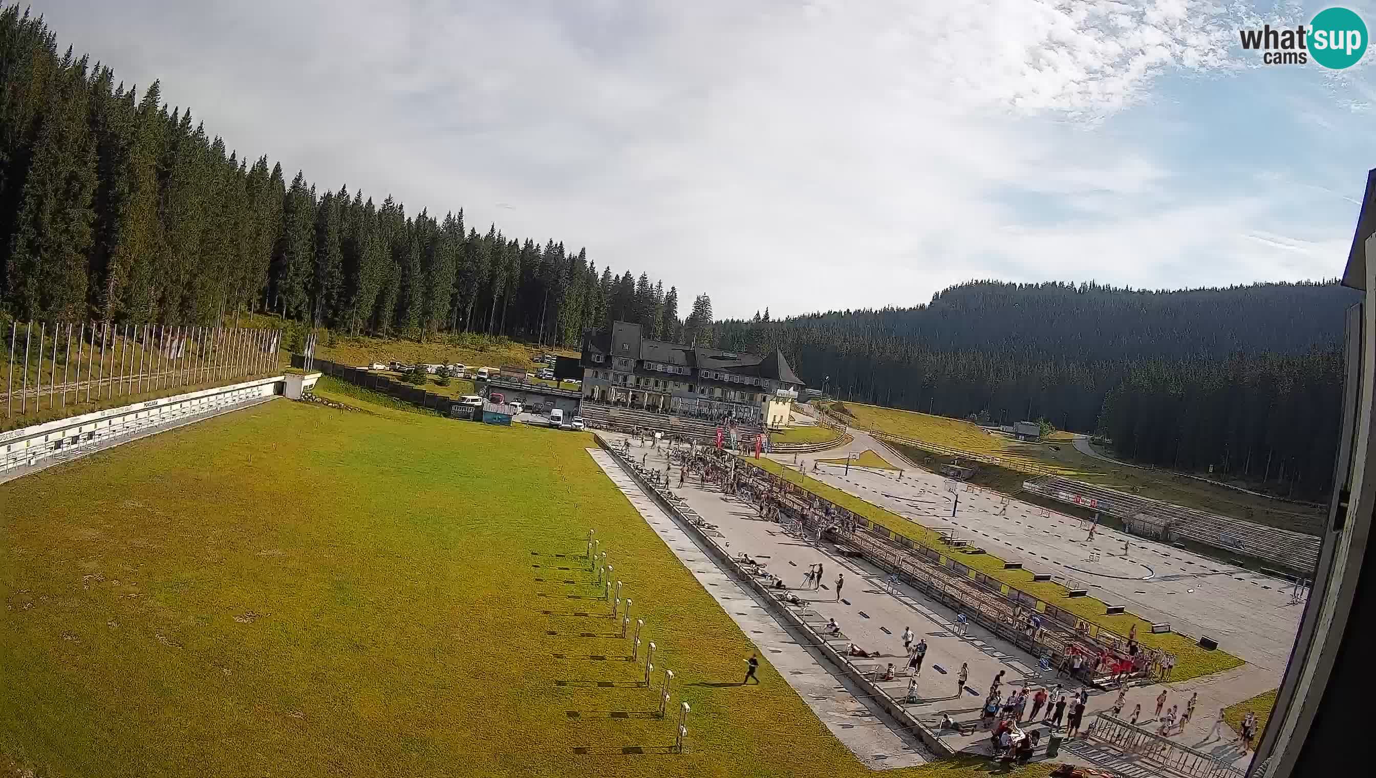 Webcam Pokljuka – Biathlon Stadium Live