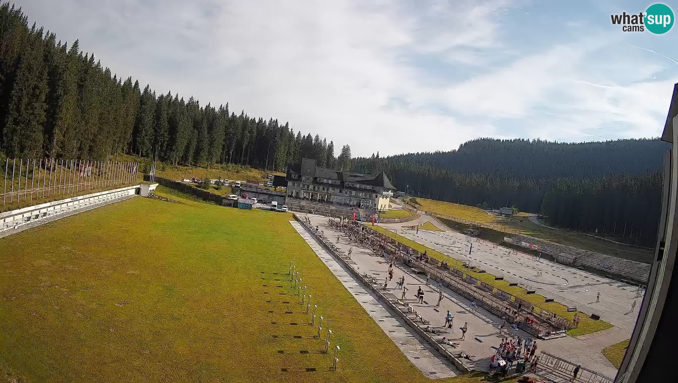 Webcam Pokljuka – Estadio de Biatlón de Rudno Polje