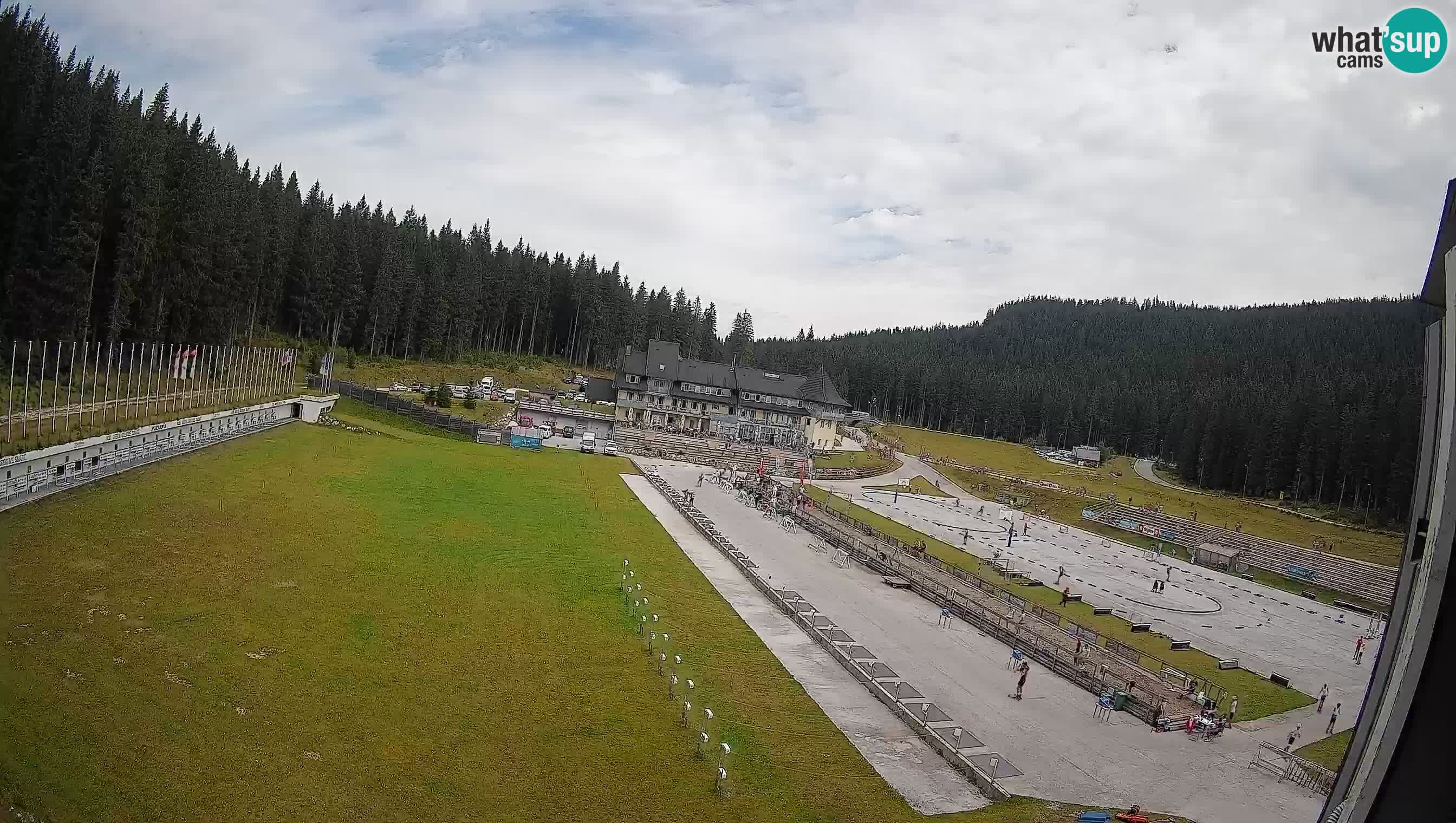Webcam Pokljuka – Biathlon Stadium Live