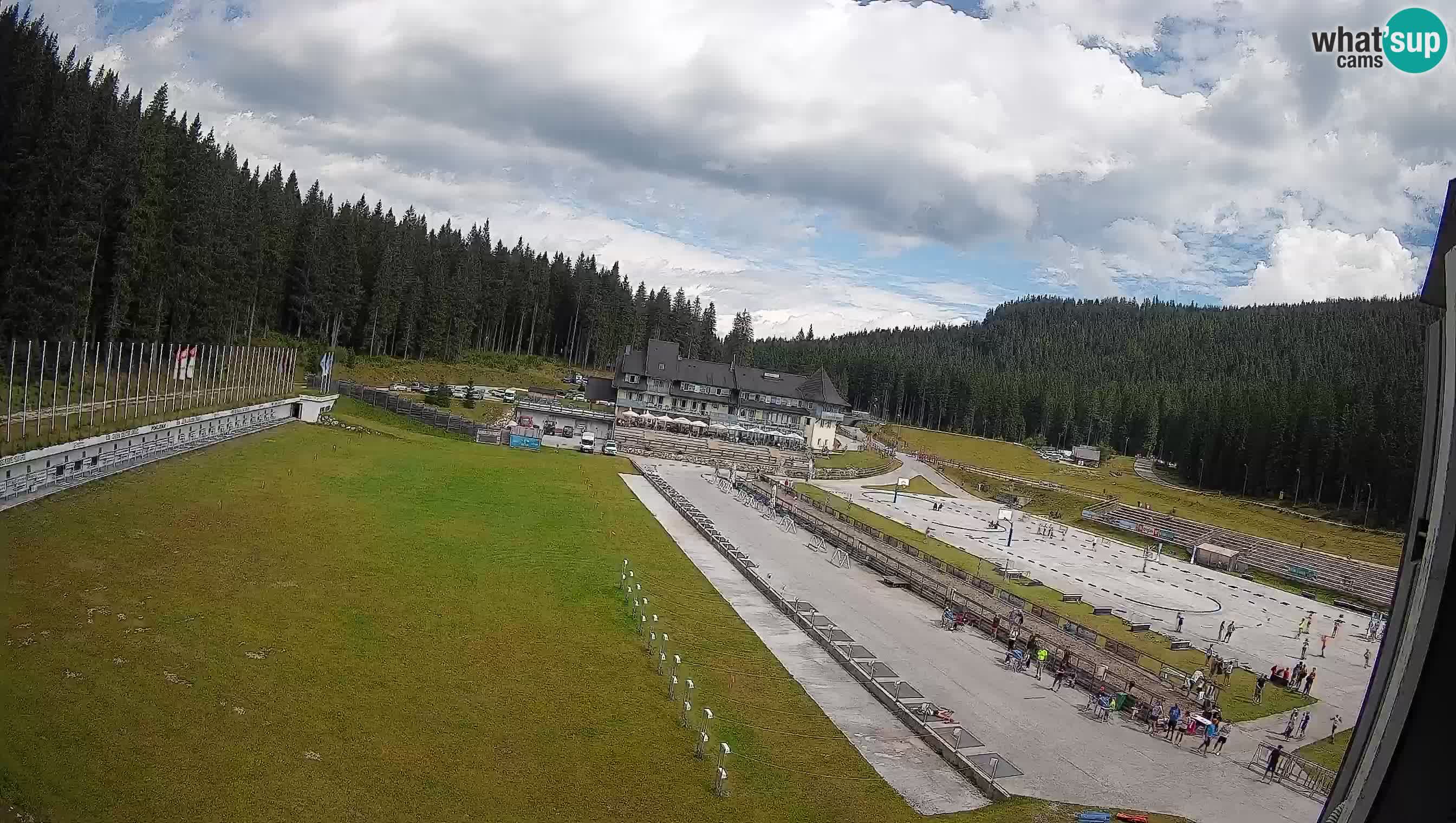 Webcam Pokljuka – Stade de biathlon de Rudno Polje
