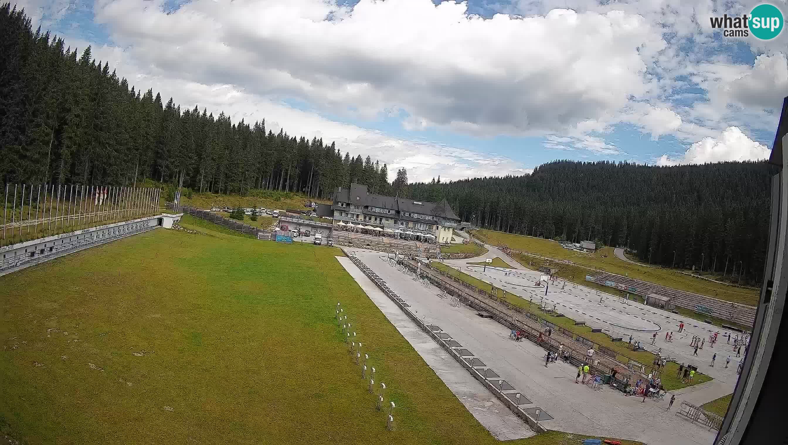Webcam Pokljuka – Stade de biathlon de Rudno Polje