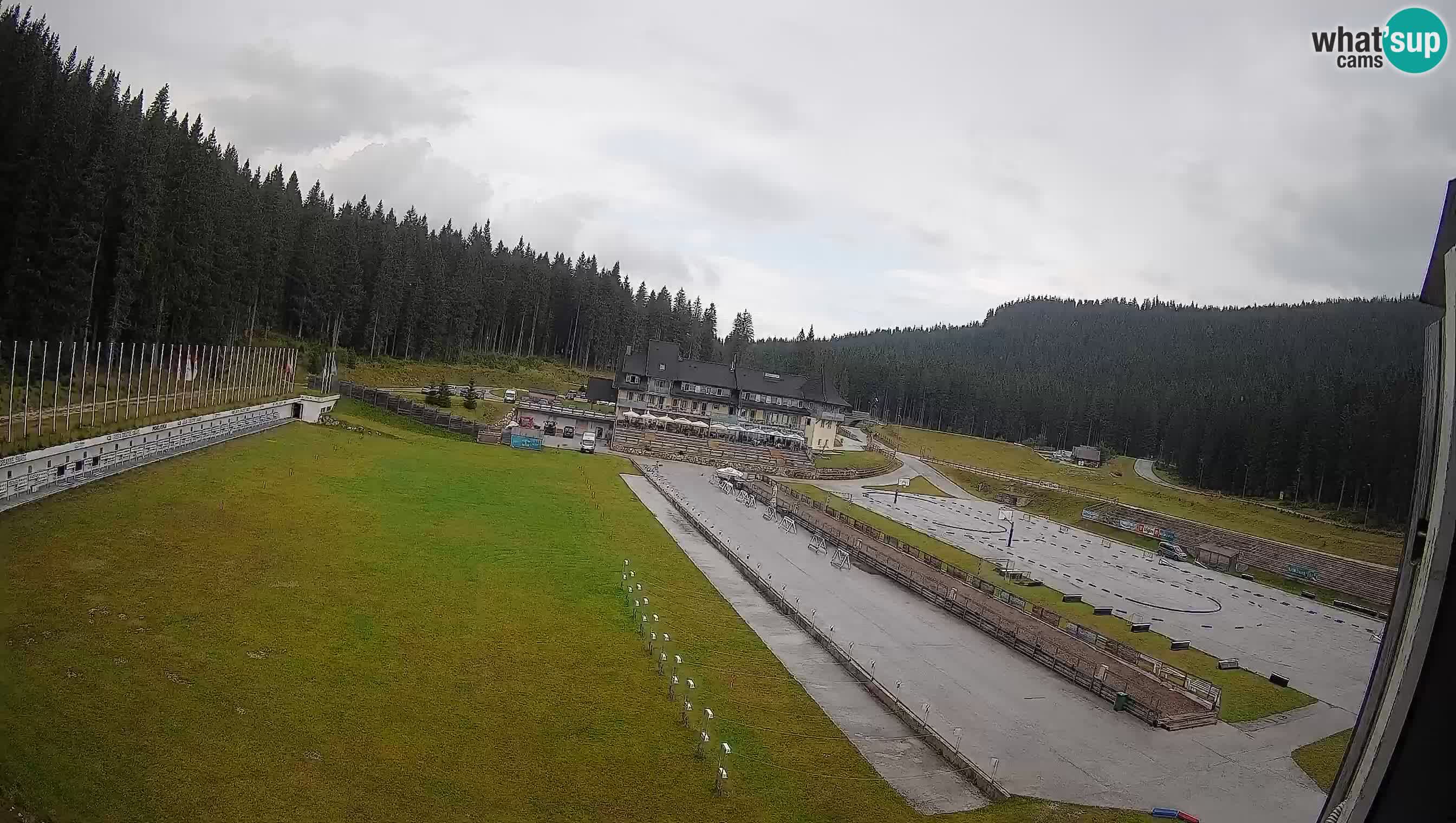 Webcam Pokljuka – Estadio de Biatlón de Rudno Polje