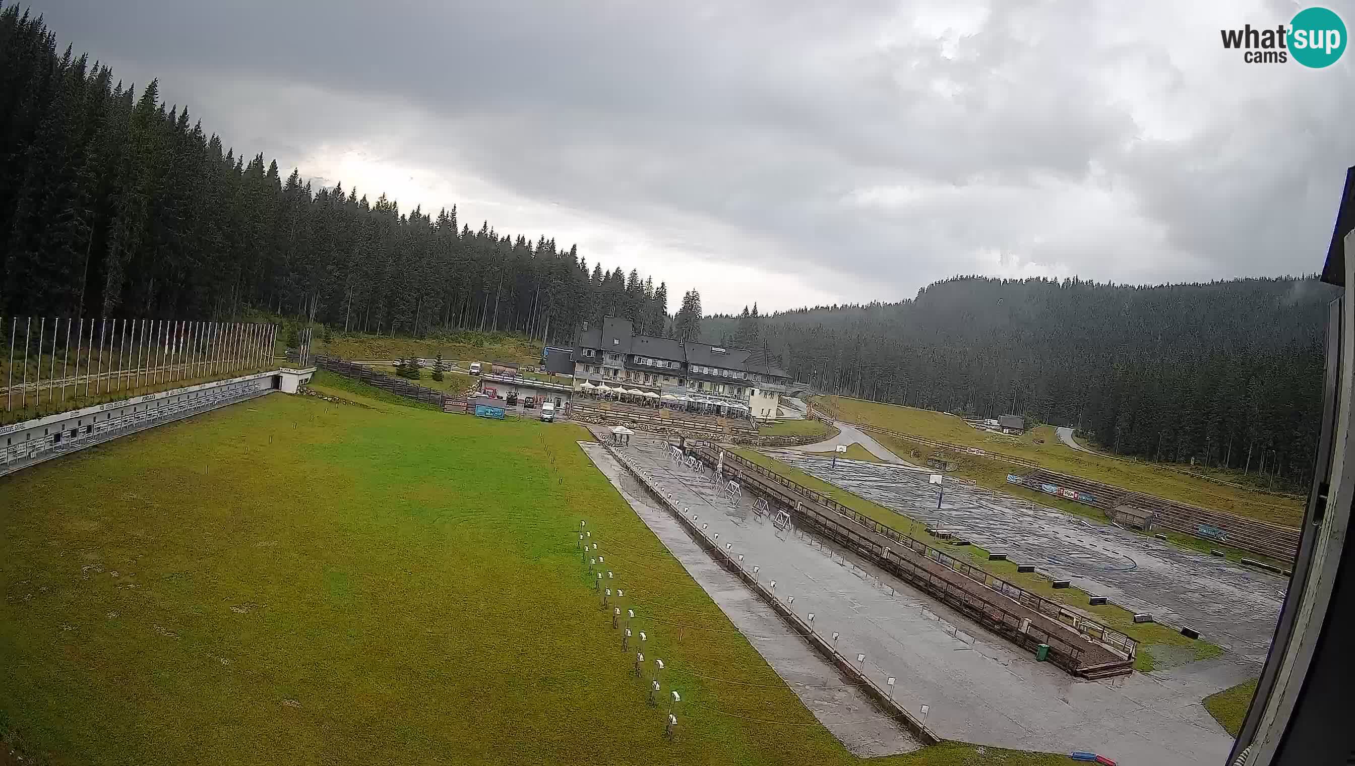 Webcam Pokljuka – Estadio de Biatlón de Rudno Polje