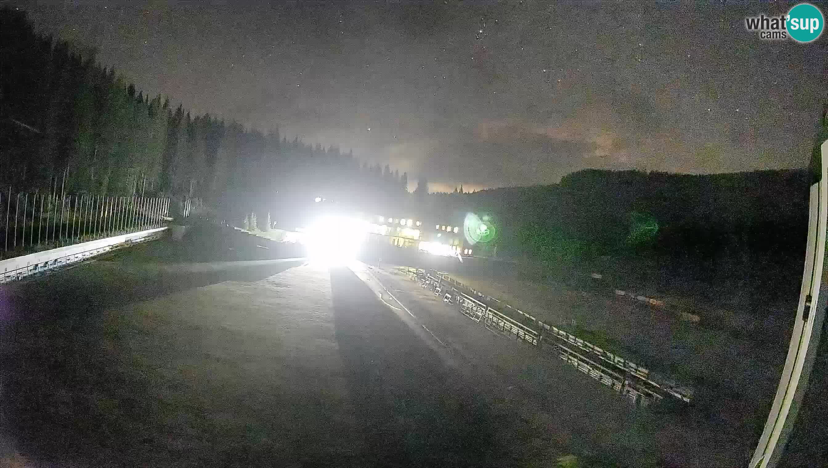 Web kamera Pokljuka – Biatlonski stadion Rudno Polje