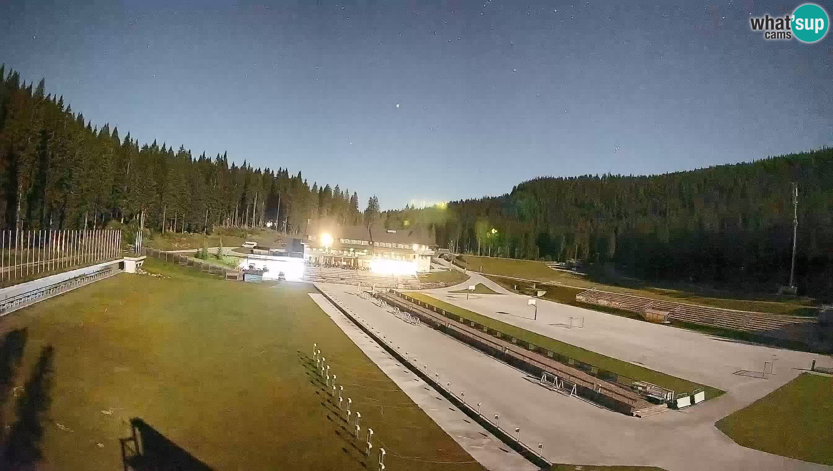 Webcam Pokljuka – Biathlon Stadium Live