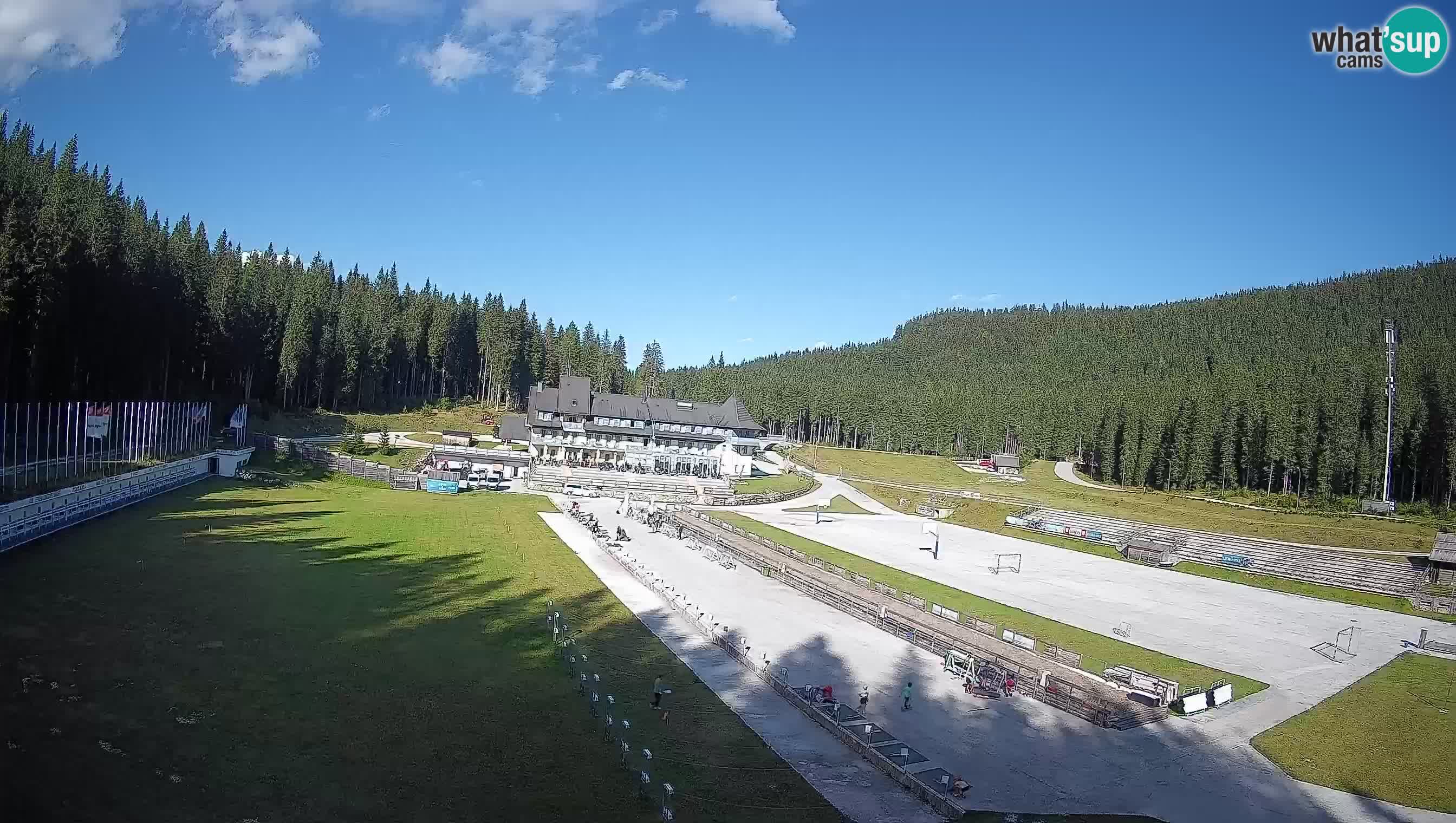 Webcam Pokljuka – Biathlon-Stadion Rudno Polje