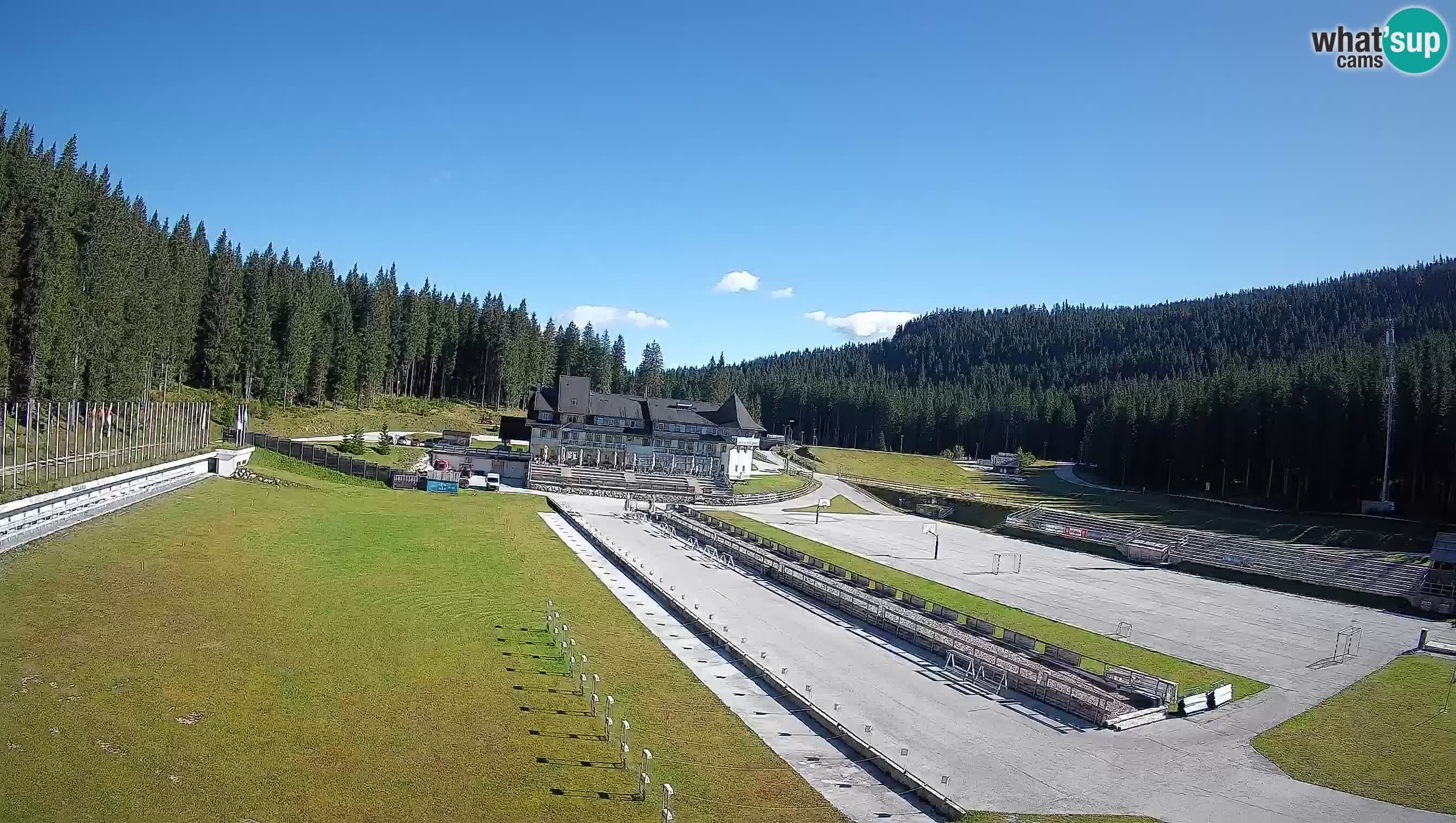 Webcam Pokljuka – Estadio de Biatlón de Rudno Polje