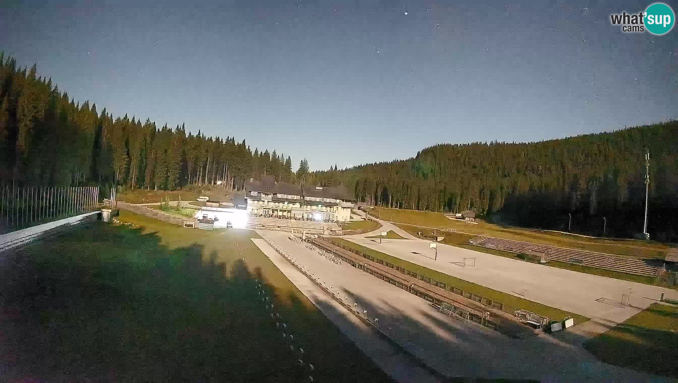 Webcam Pokljuka – Biathlon-Stadion Rudno Polje